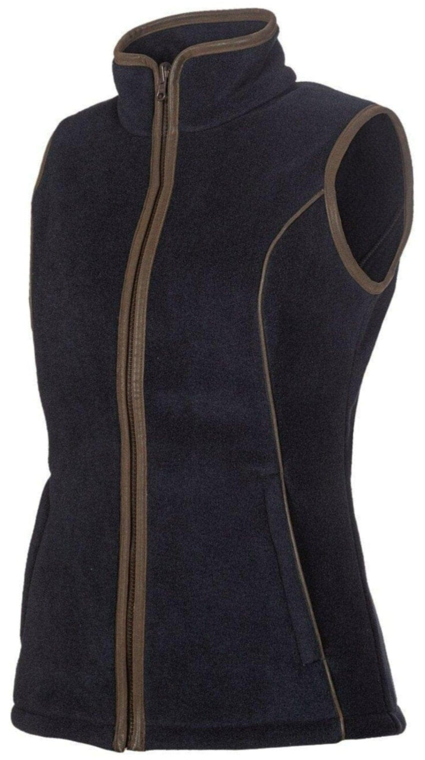 Baleno Fleeces & Quilted Gilets Baleno Women's Surrey Fleece Gilet Navy