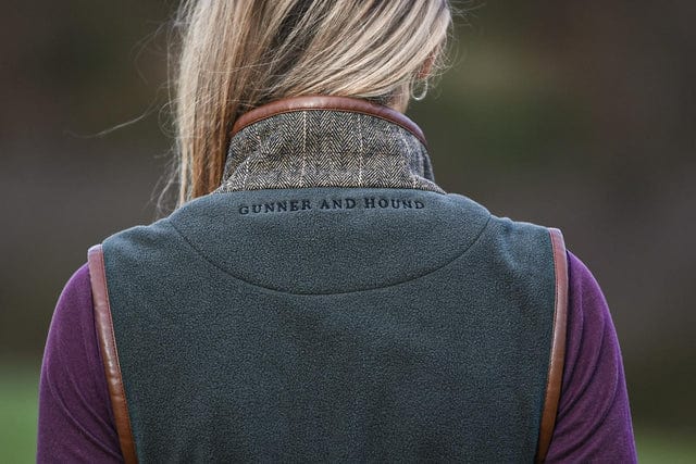 Gunner and Hound Fleeces & Quilted Gilets Gunner and Hound Women's Tweed Gilet