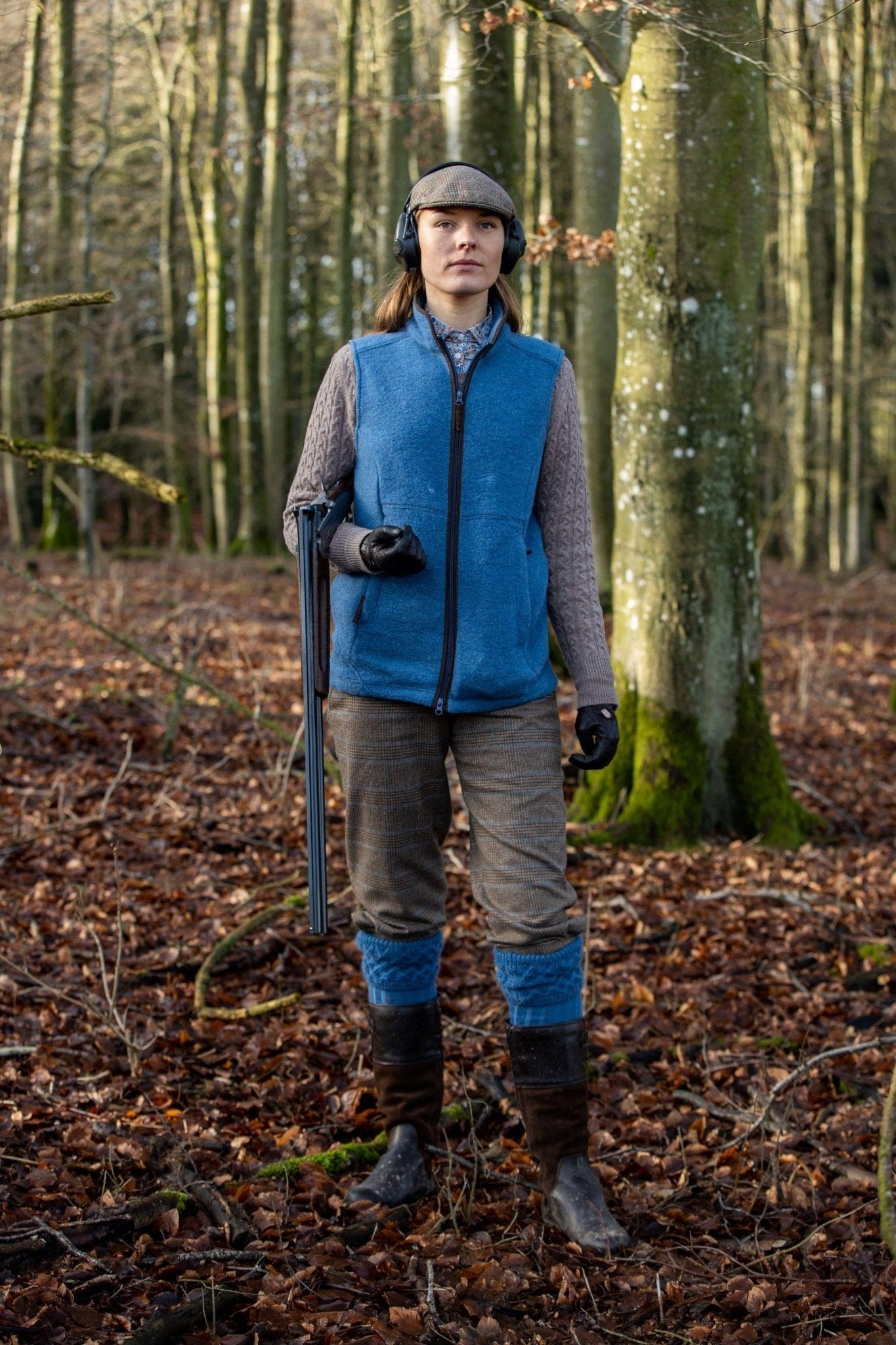 Laksen Fleeces & Quilted Gilets Laksen Women's Pentland Fleece Vest Blue