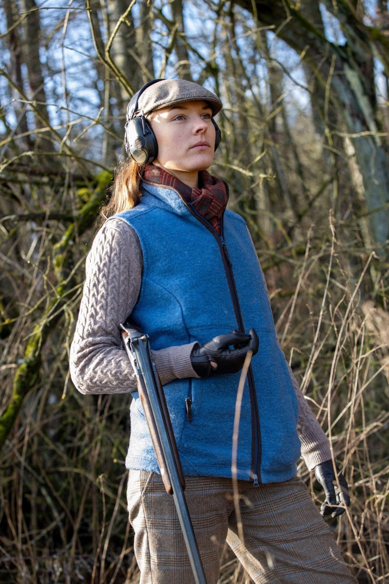 Laksen Fleeces & Quilted Gilets Laksen Women's Pentland Fleece Vest Blue