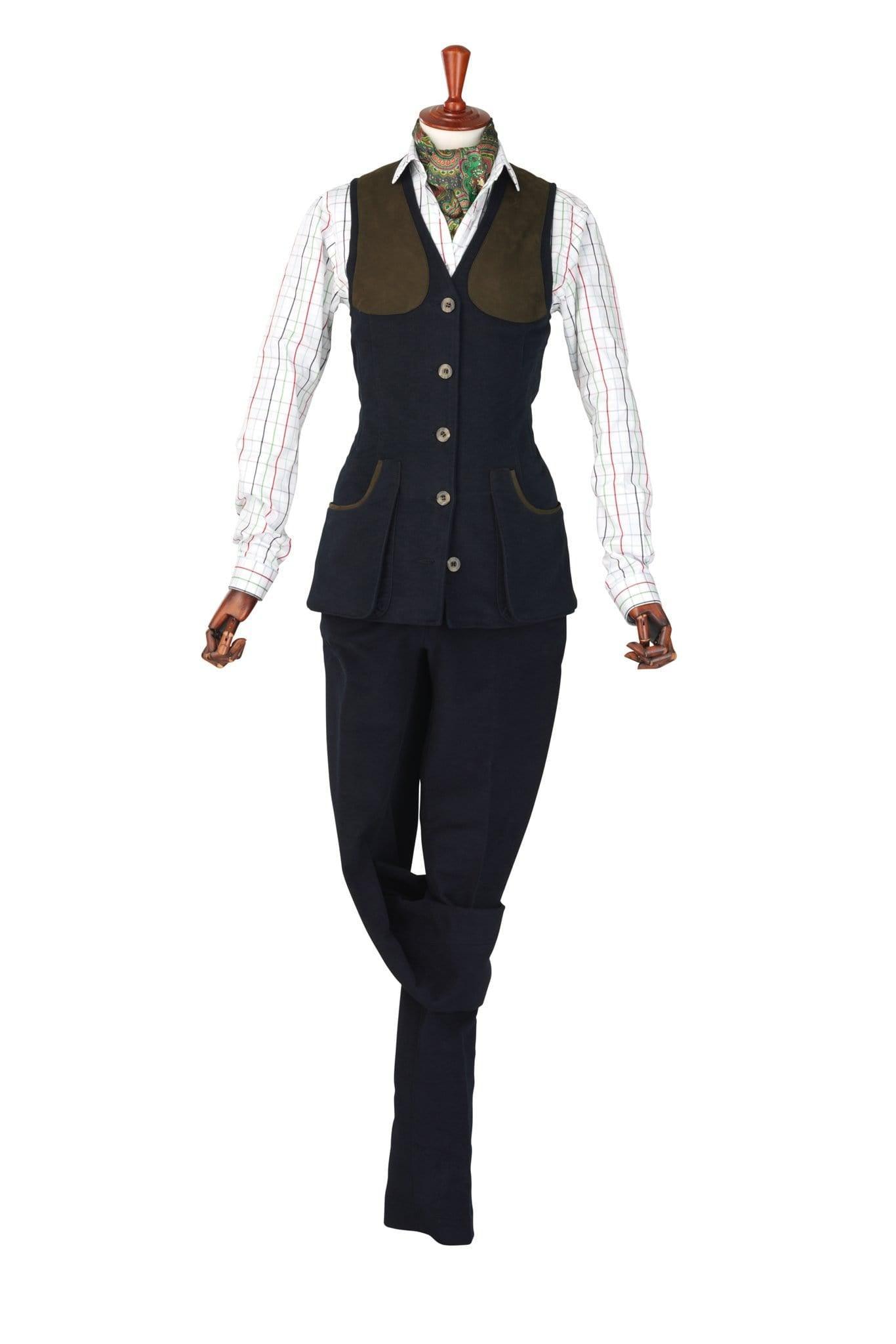 Laksen Breeks Laksen Lady Broadlands Breeks Moleskin Navy