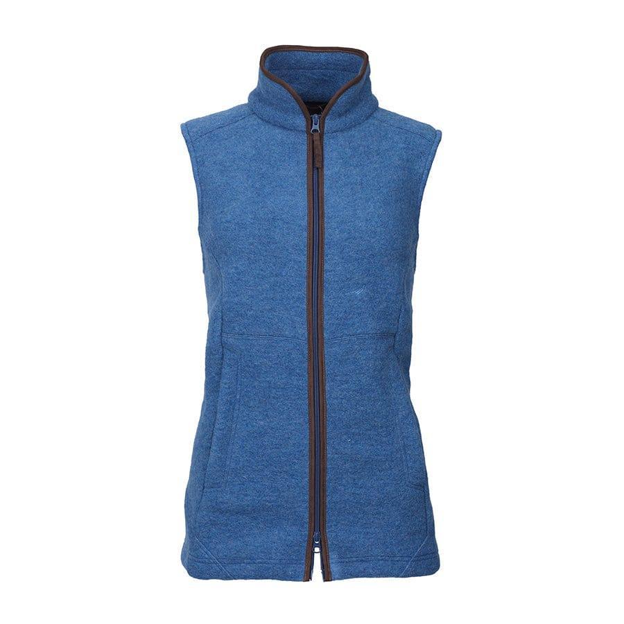 Laksen Fleeces & Quilted Gilets Laksen Pentland Ladies Fleece Wool Vest Gilet Sky Blue