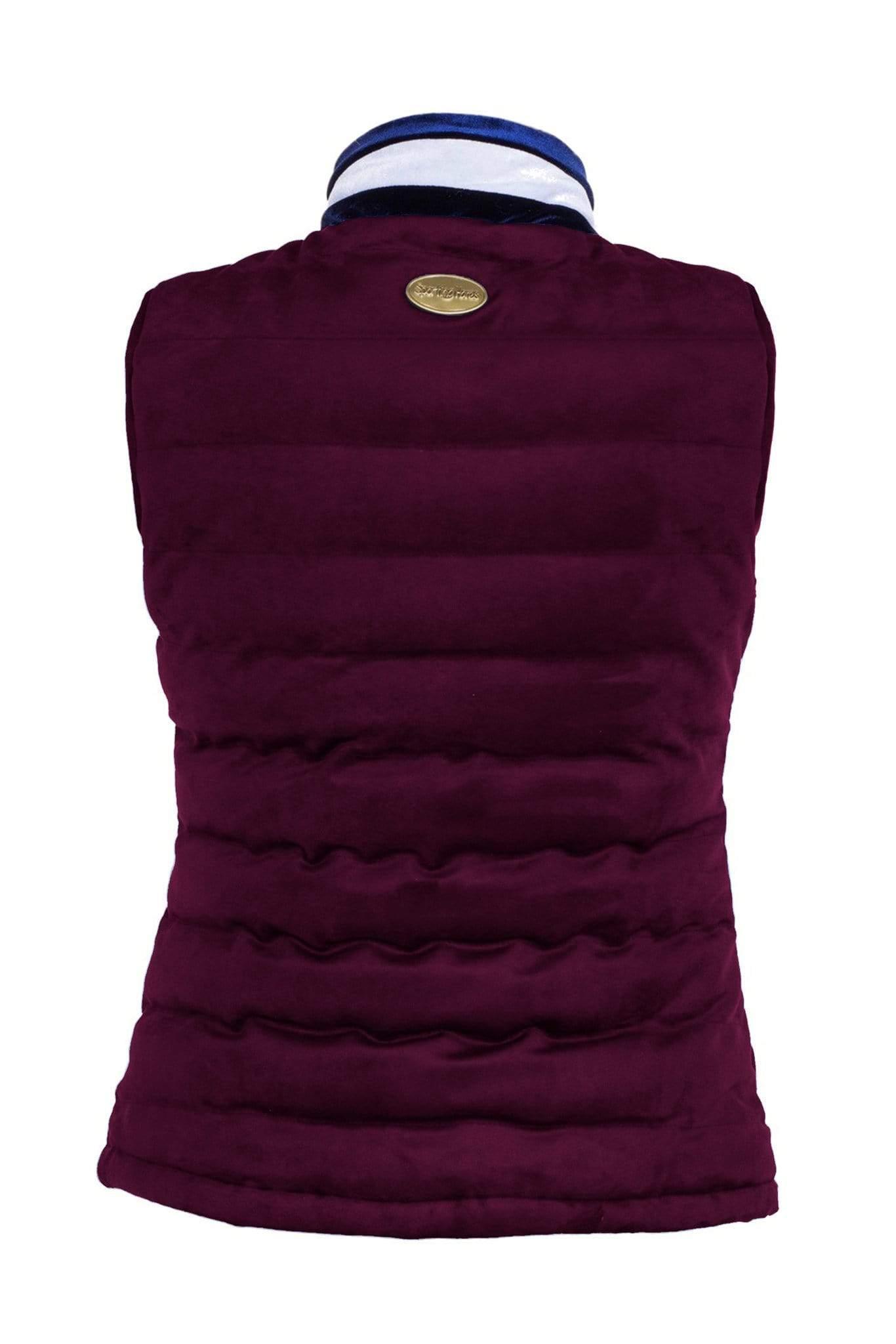 Sporting Hares Fleeces & Quilted Gilets Sporting Hares Windermere Gilet Dark Plum