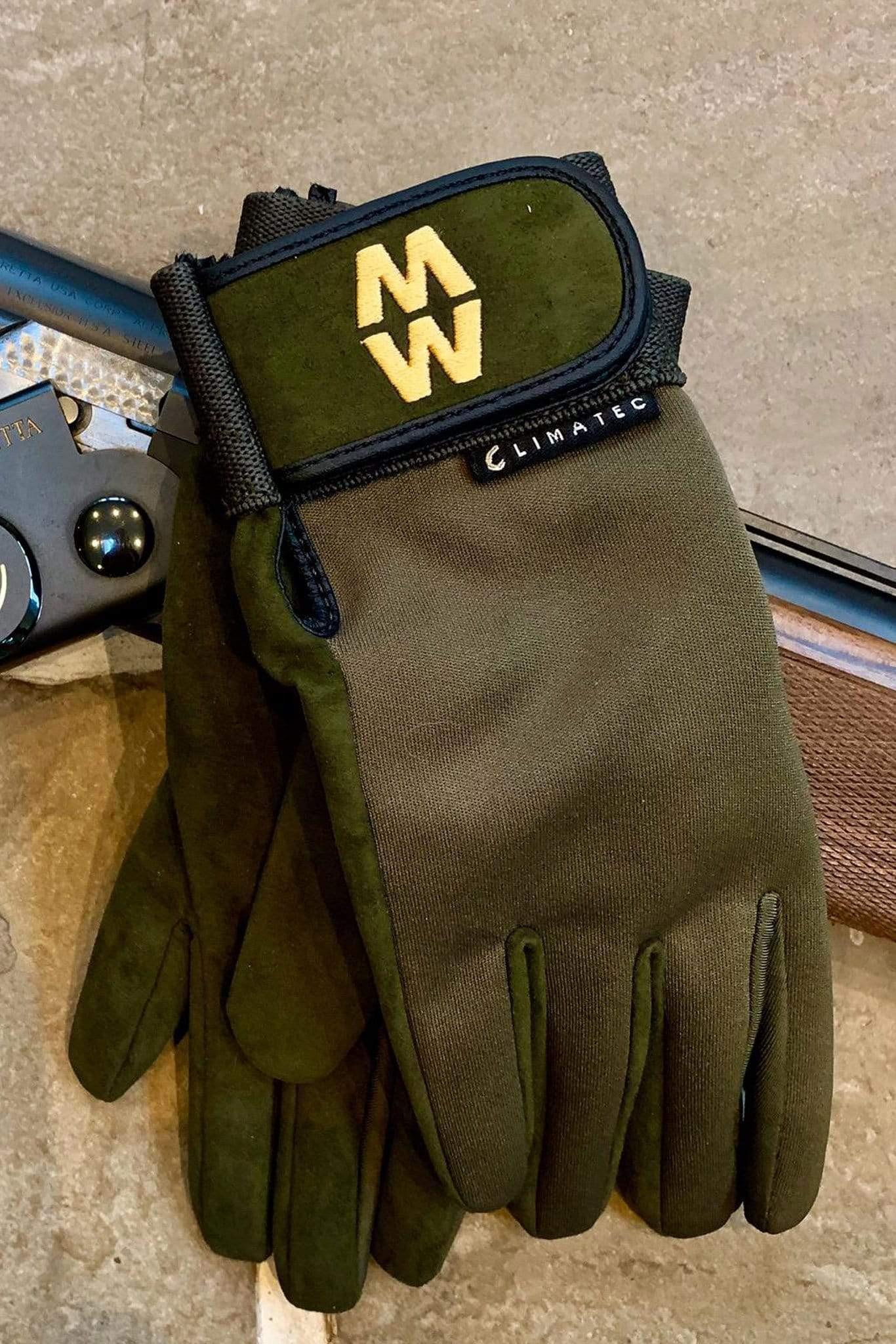 MacWet Gloves MacWet Climatec Sports Glove Long Cuff Green