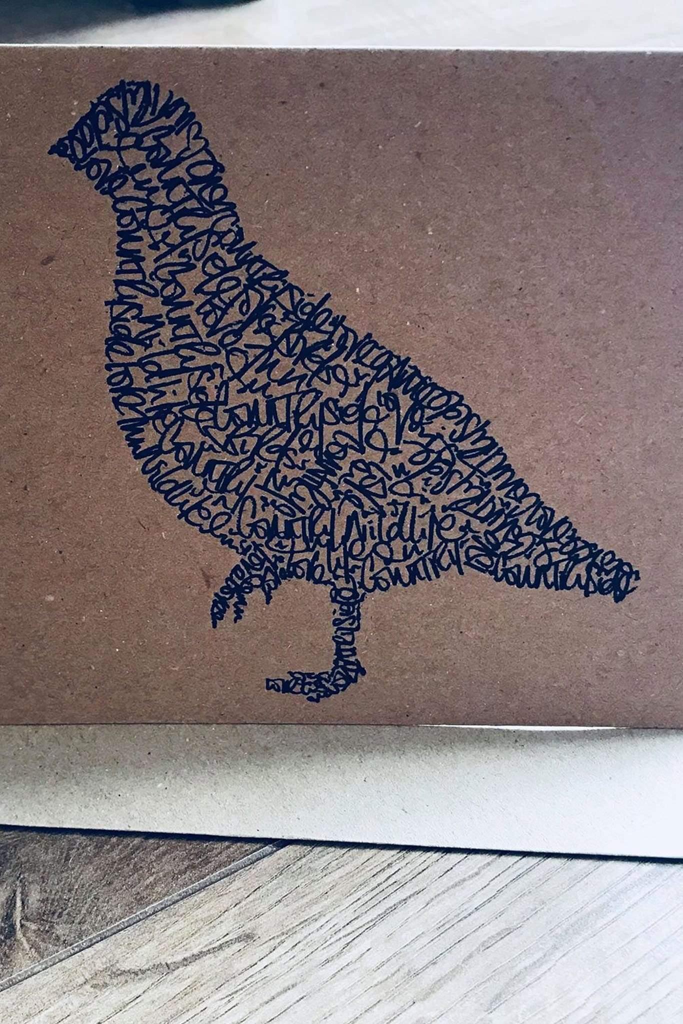 3-D Cards Home Grouse Cards