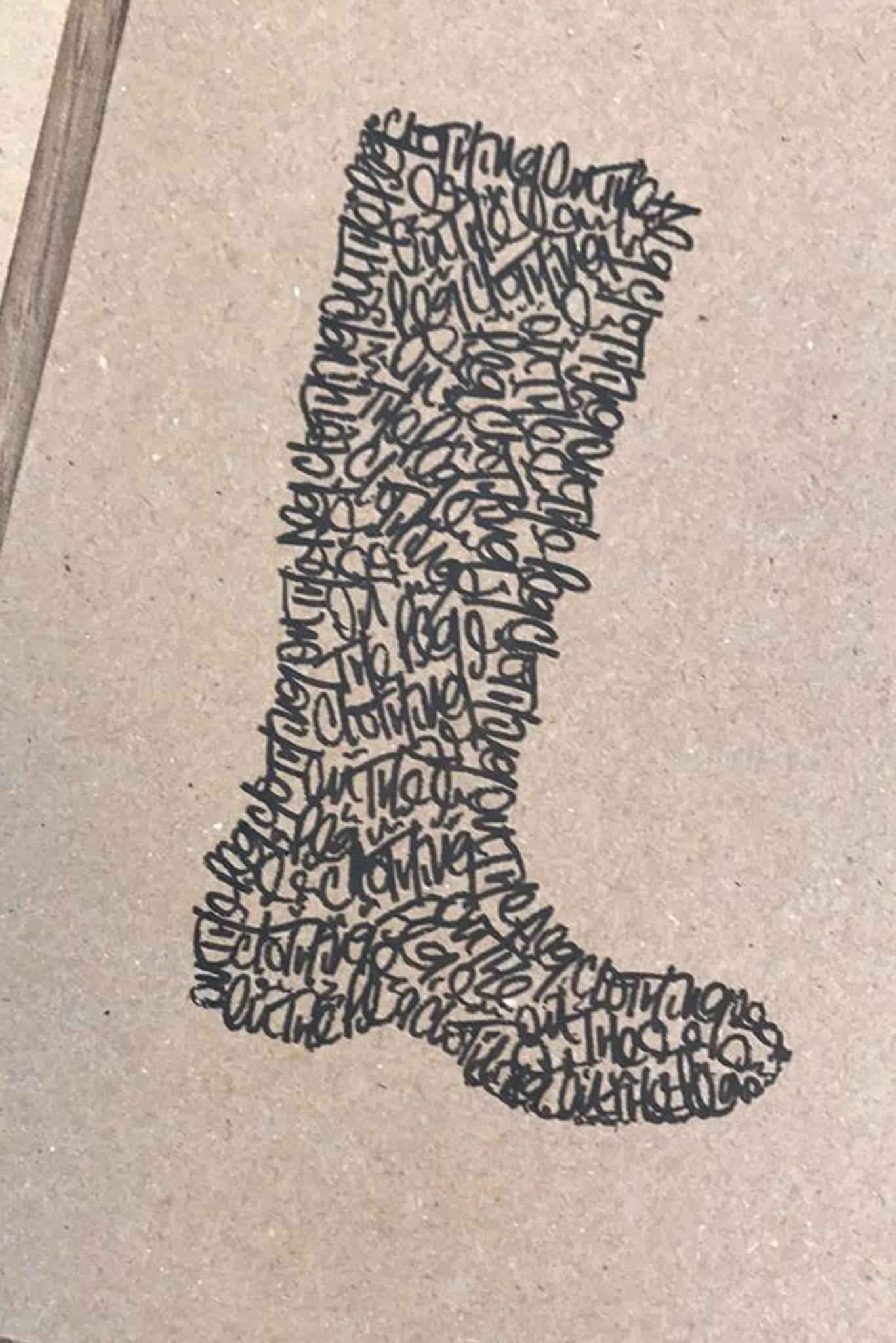 3-D Cards Home Wellington Boot Cards