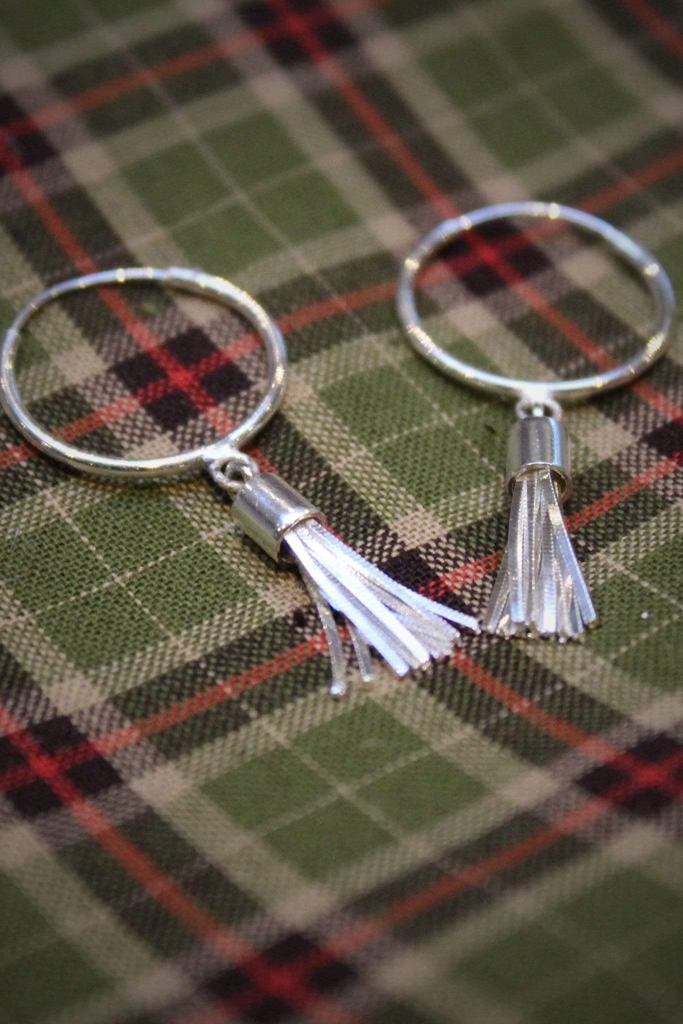 ReClayAim Jewellery ReClayAim Shooting Earrings - Tassel Hoop - 18mm