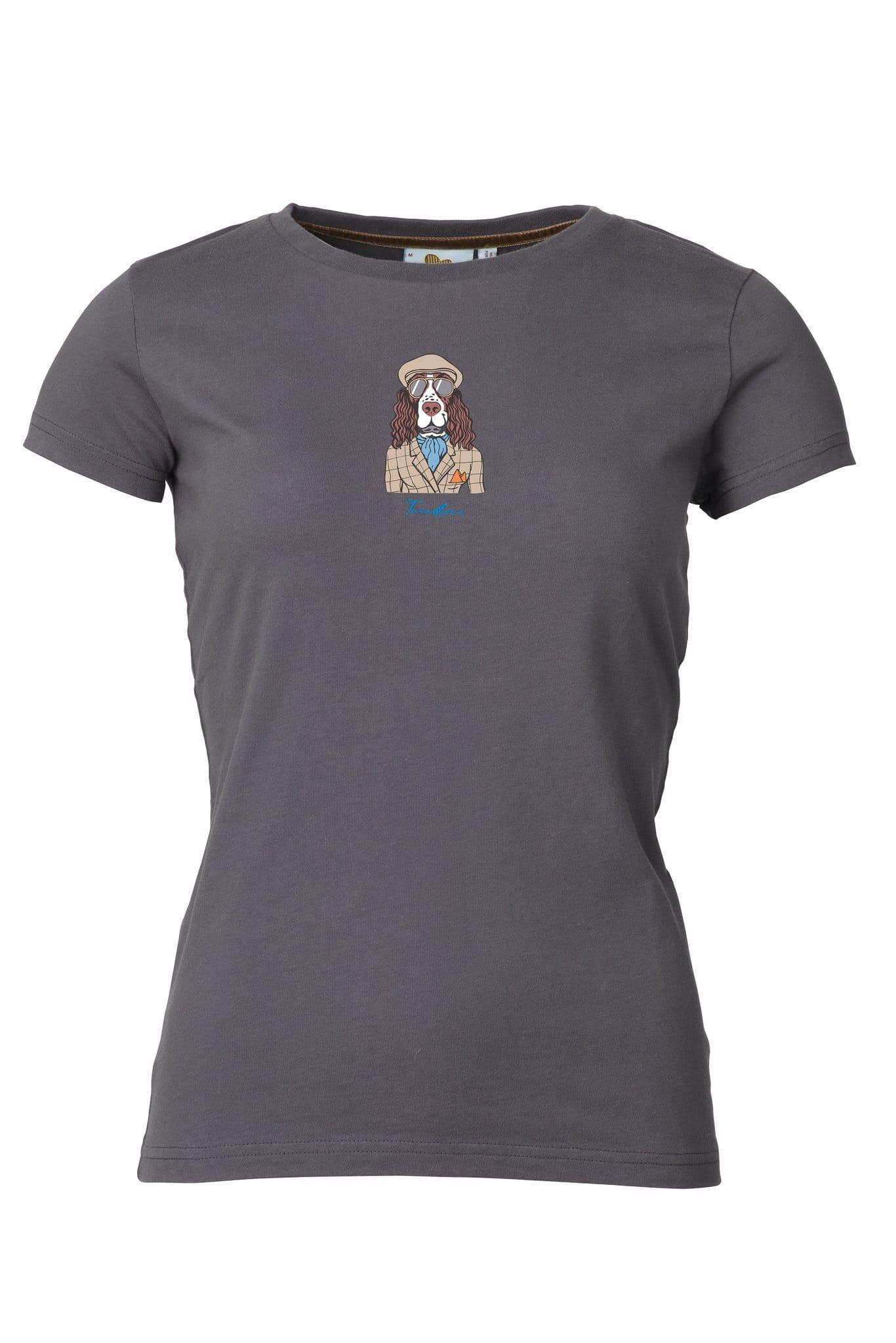 Tweedlove Shirts Tweedlove Womens Tee Cool Cocker Steel