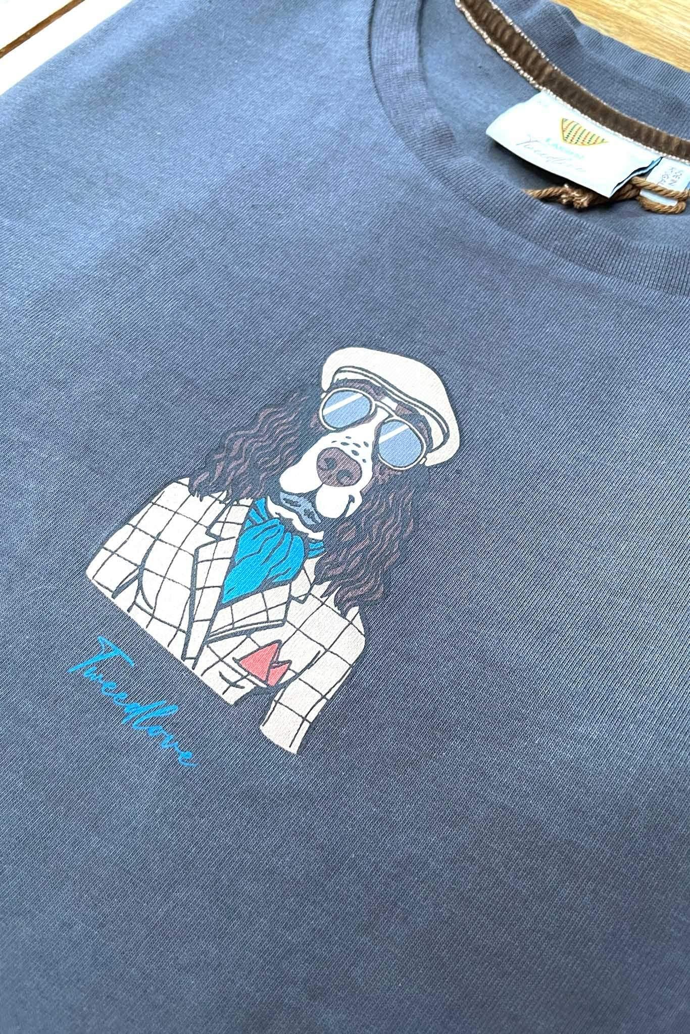 Tweedlove Shirts Tweedlove Womens Tee Cool Cocker Steel