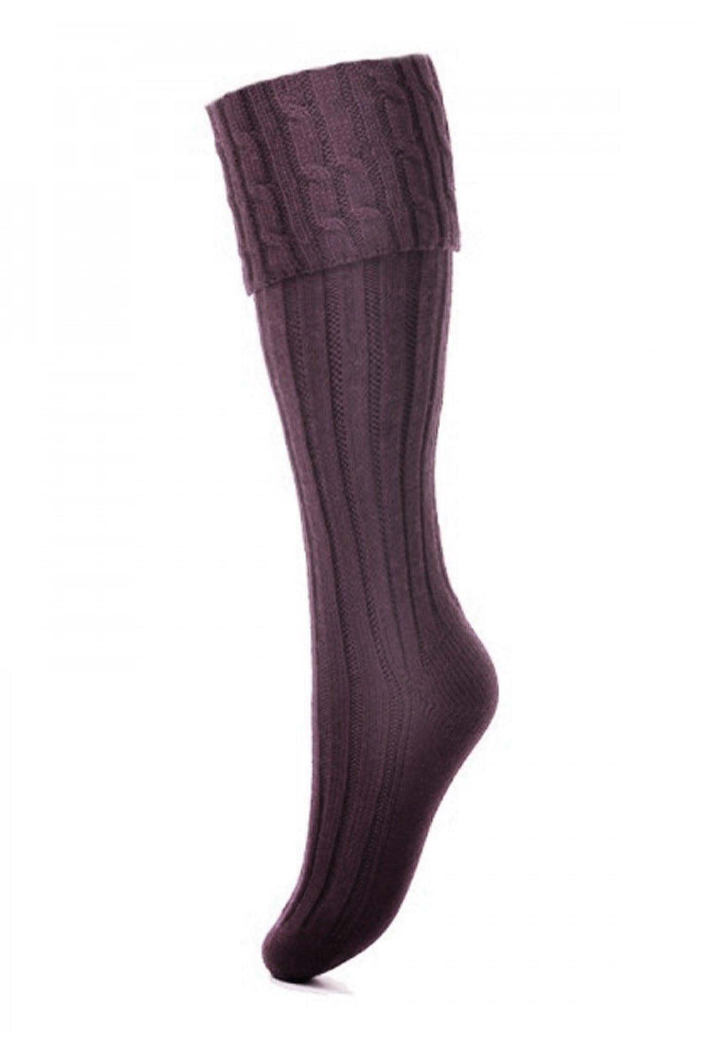 House of Cheviot Socks House of Cheviot Lady Harris Ladies Shooting Socks Thistle