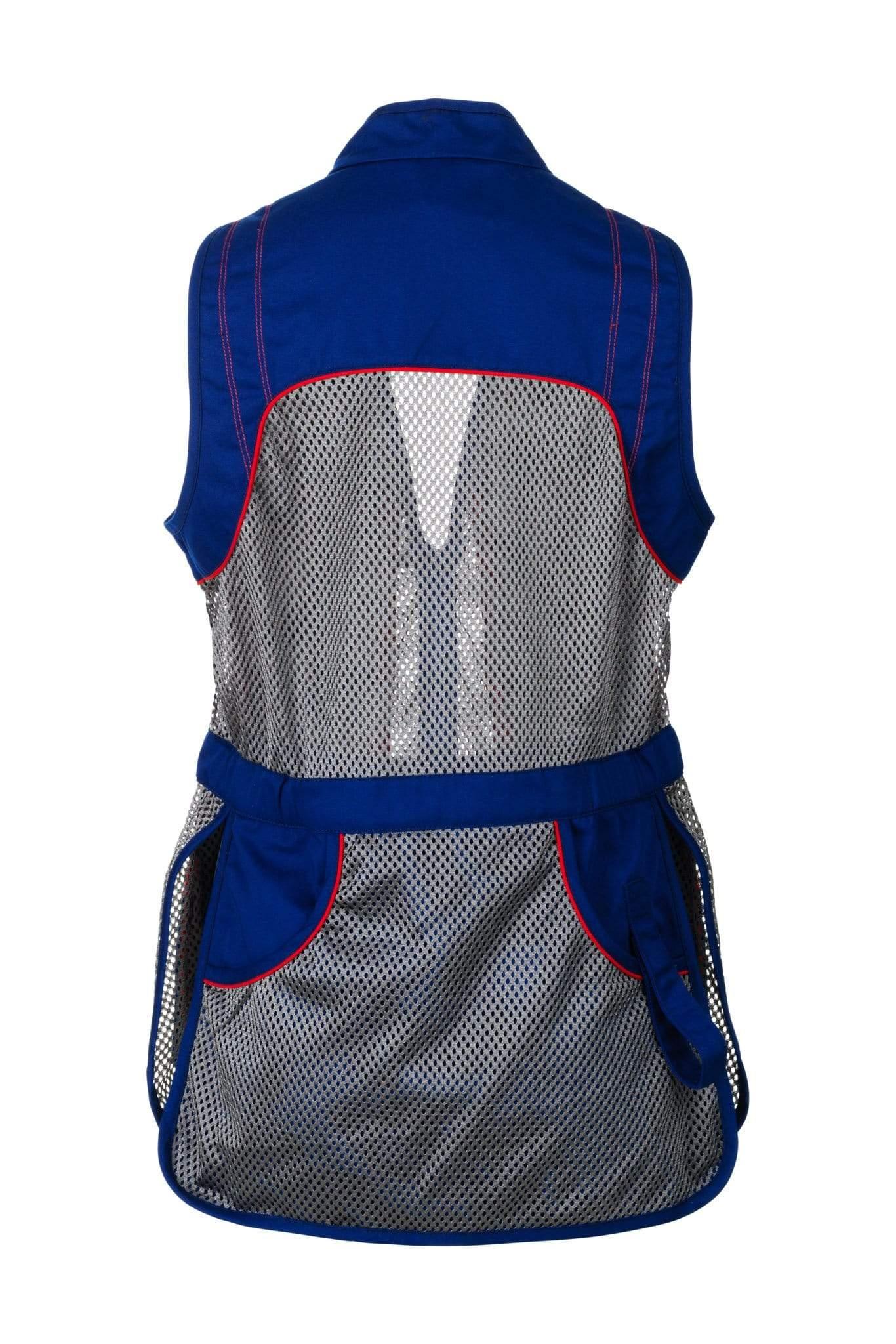 Seeland Technical Shooting Vests Seeland Skeet II Lady Waistcoat Clay Vest Sodalite Blue