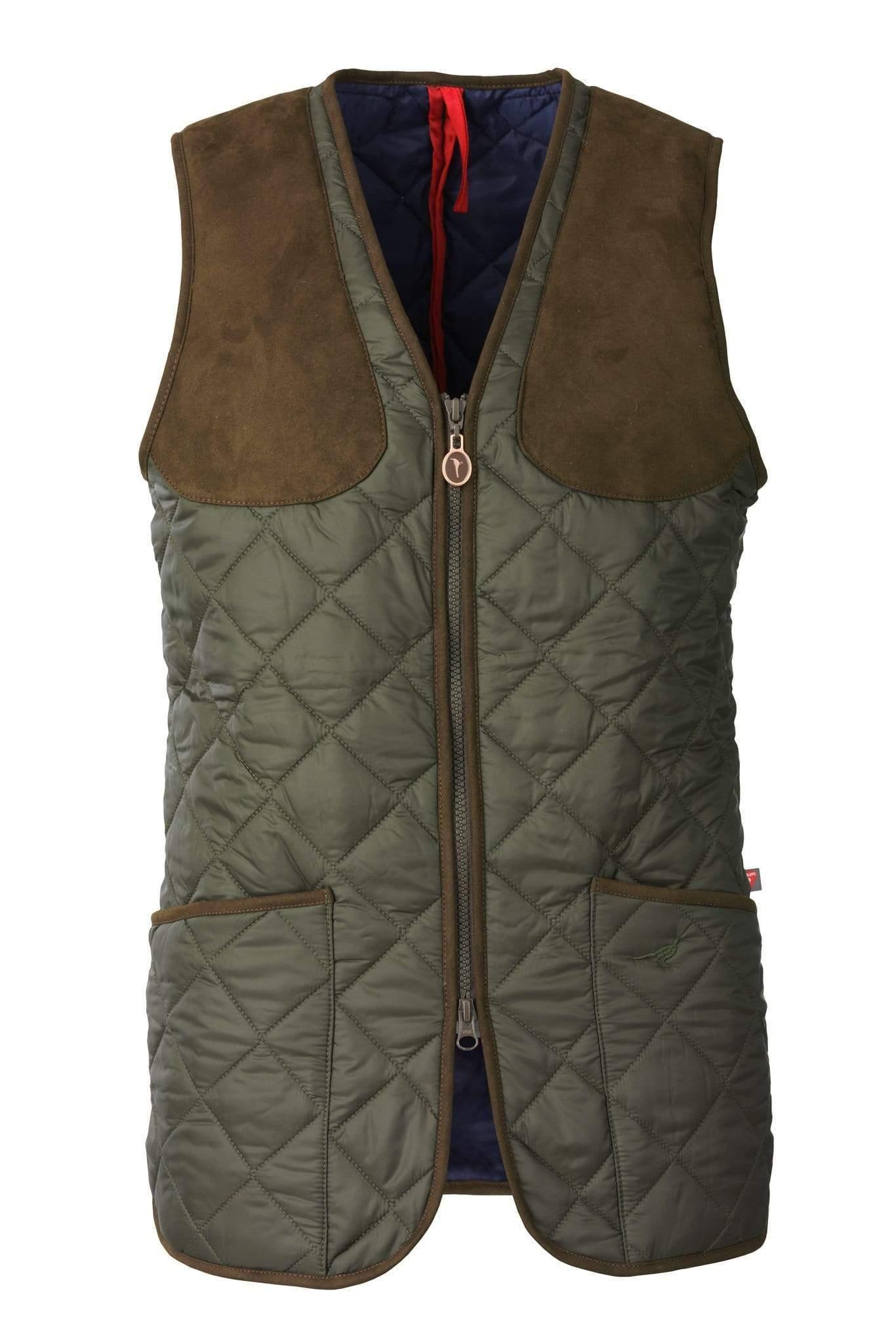 Laksen Traditional Shooting Vests Laksen Cheltenham Lightweight Ladies Quilted Shooting Vest