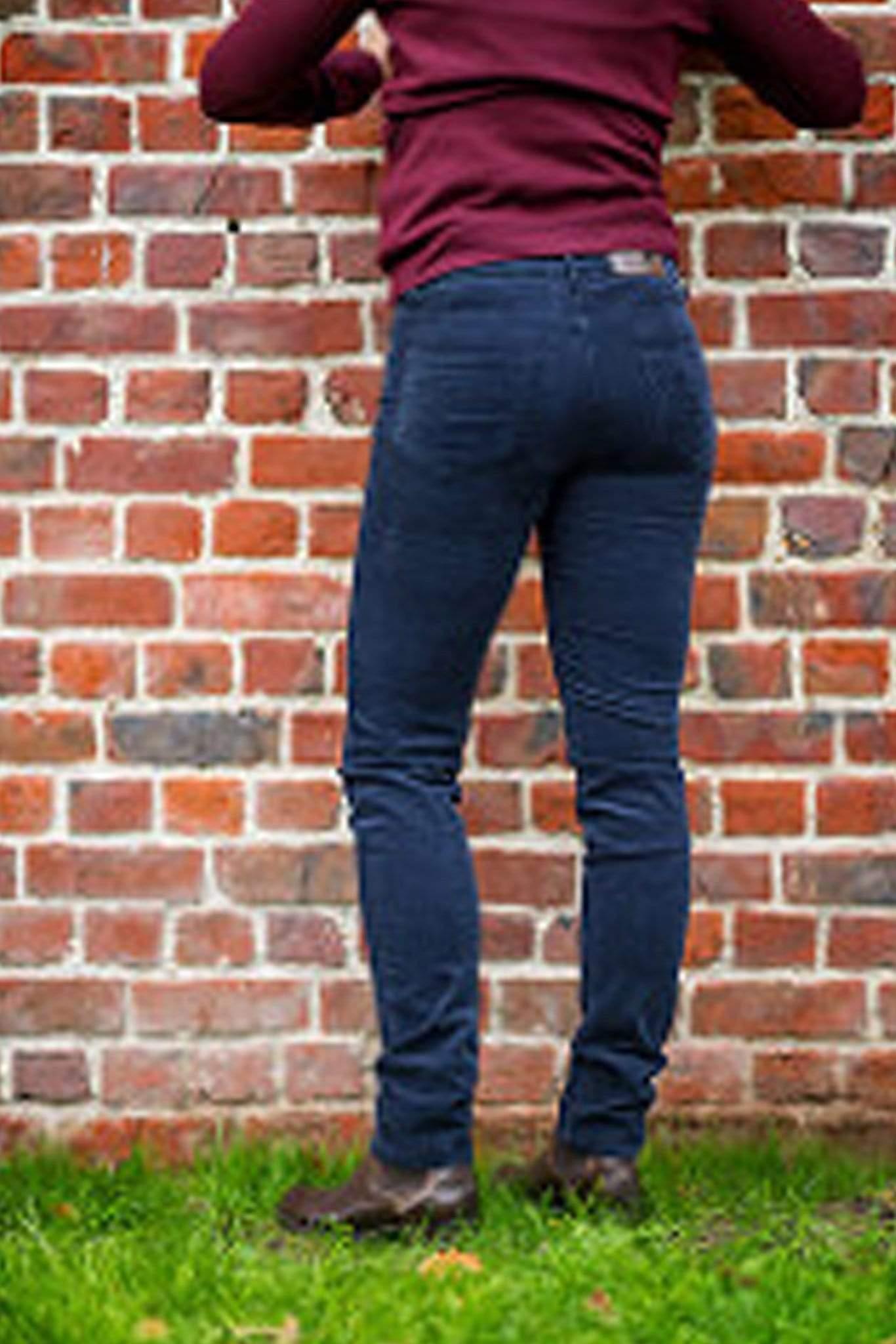 Baleno Trousers Baleno Valerie Corduroy Trousers Navy