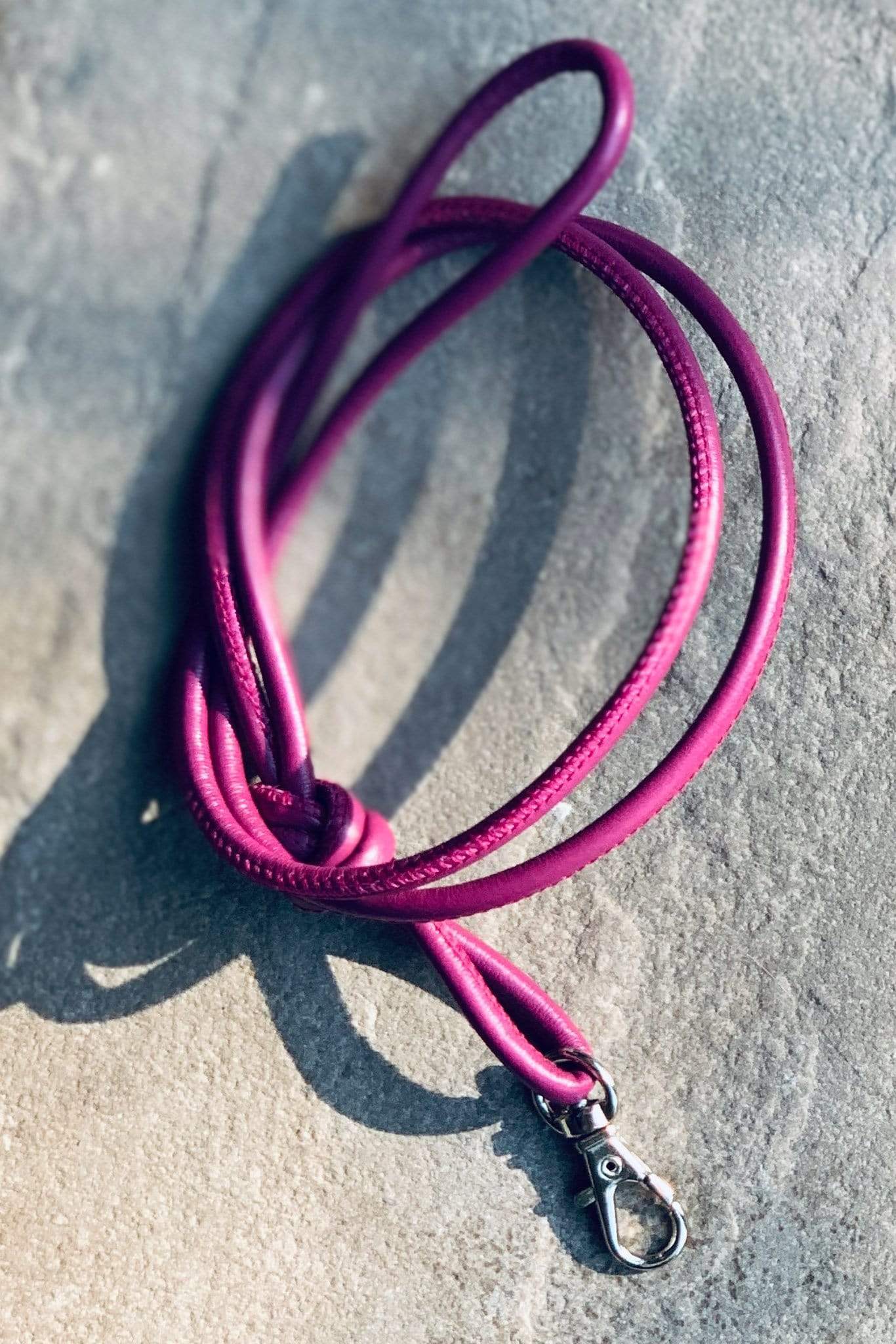 OTP Whistles & Lanyards OTP Rolled Nappa Leather Lanyard Barberry