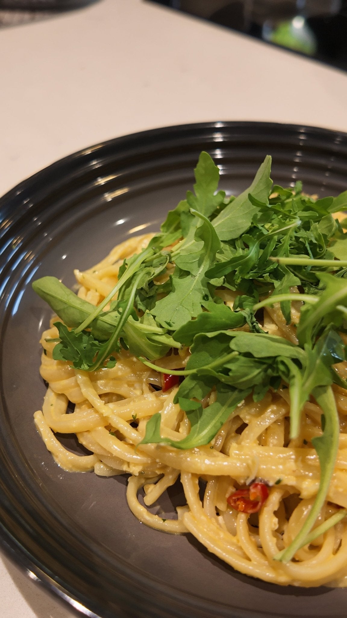 Chilli crab linguine recipe