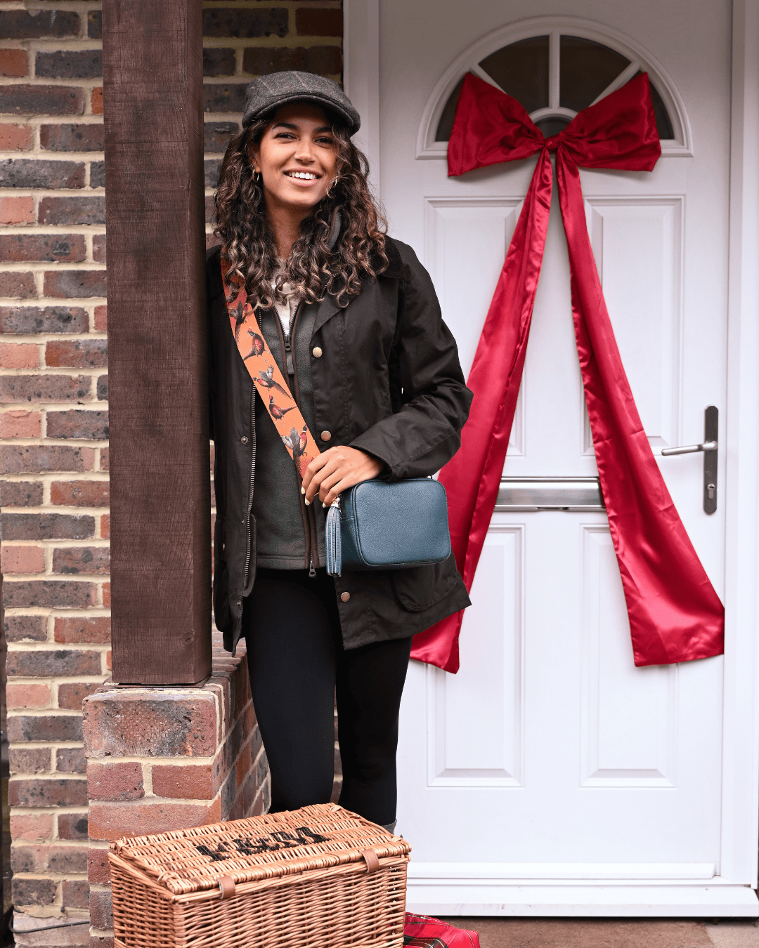 Bishops and Haig Bag strap Bishops and Haig Pheasant Bag Strap in Orange