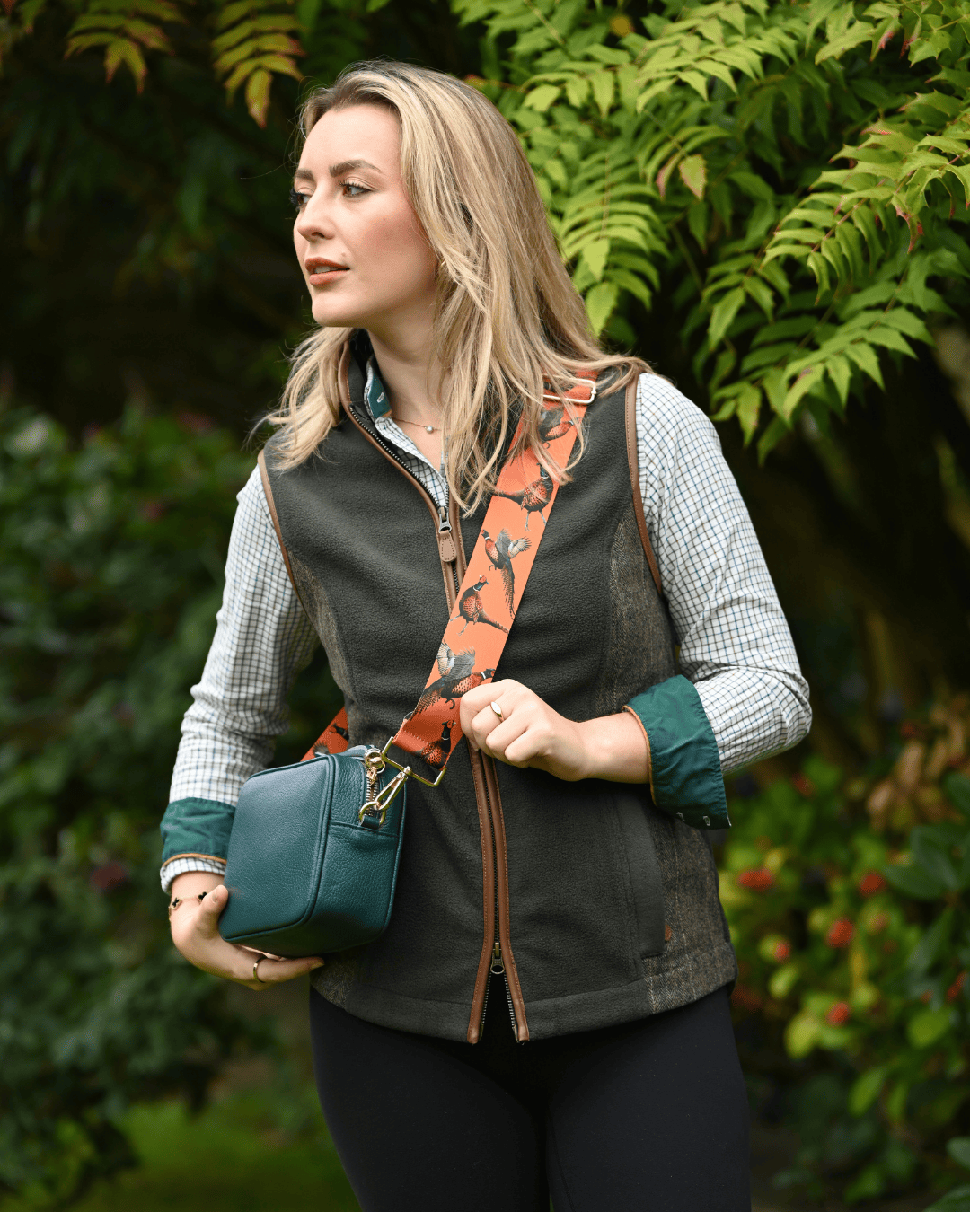 Bishops and Haig Bag strap Bishops and Haig Pheasant Bag Strap in Orange