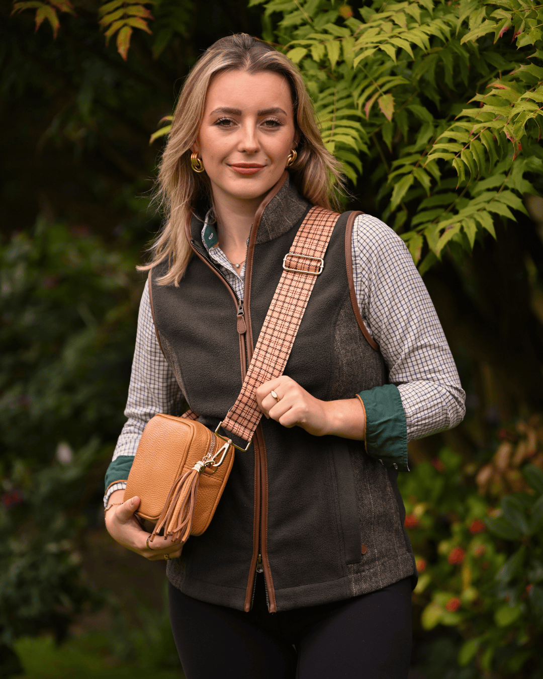 Bishops and Haig Bag strap Bishops and Haig Tweed Bag Strap