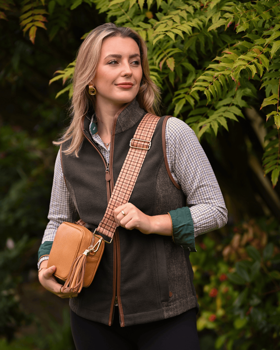 Bishops and Haig Bag strap Bishops and Haig Tweed Bag Strap