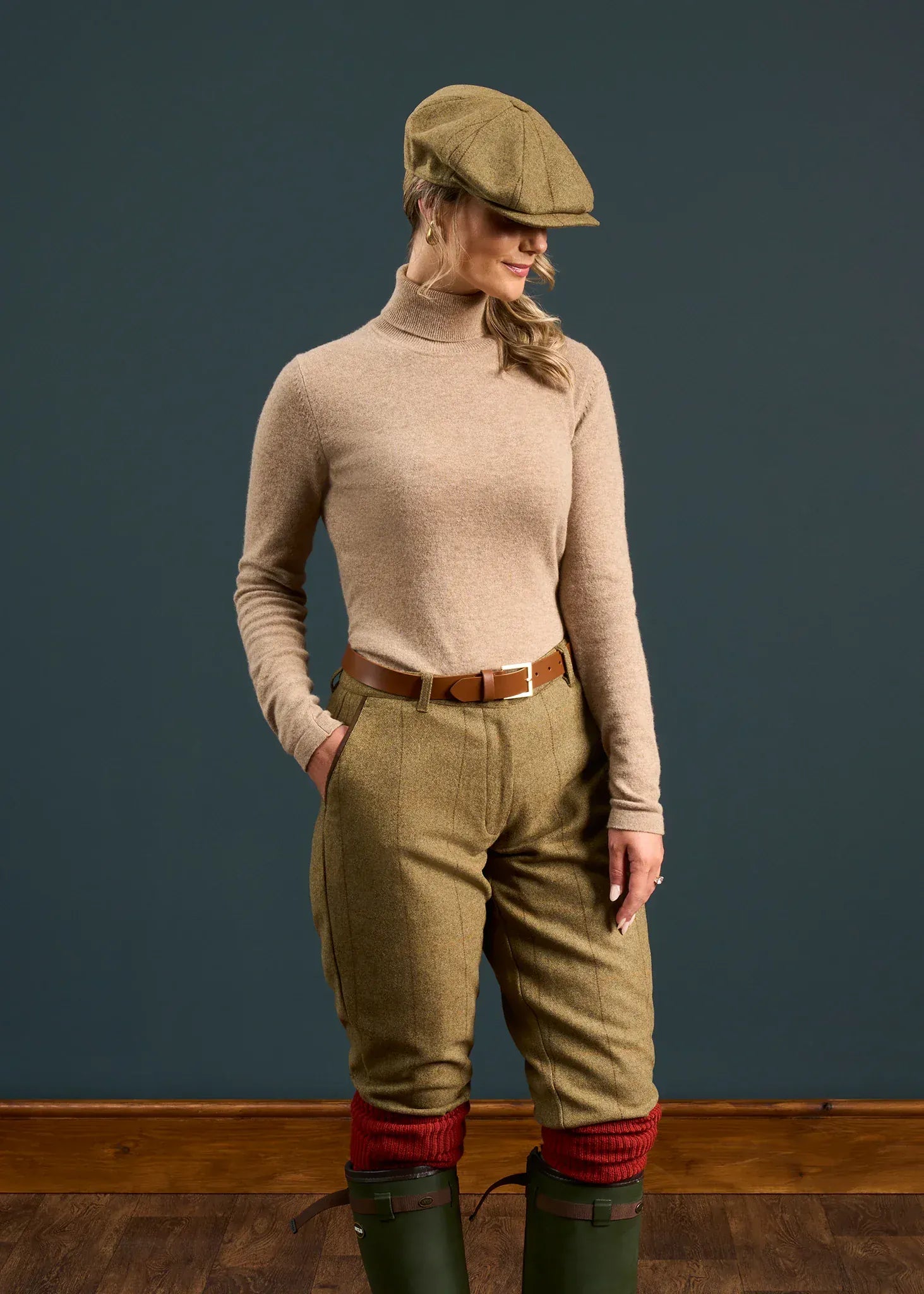 Alan Paine Breeks Alan Paine Women's Combrook Breeks Grove