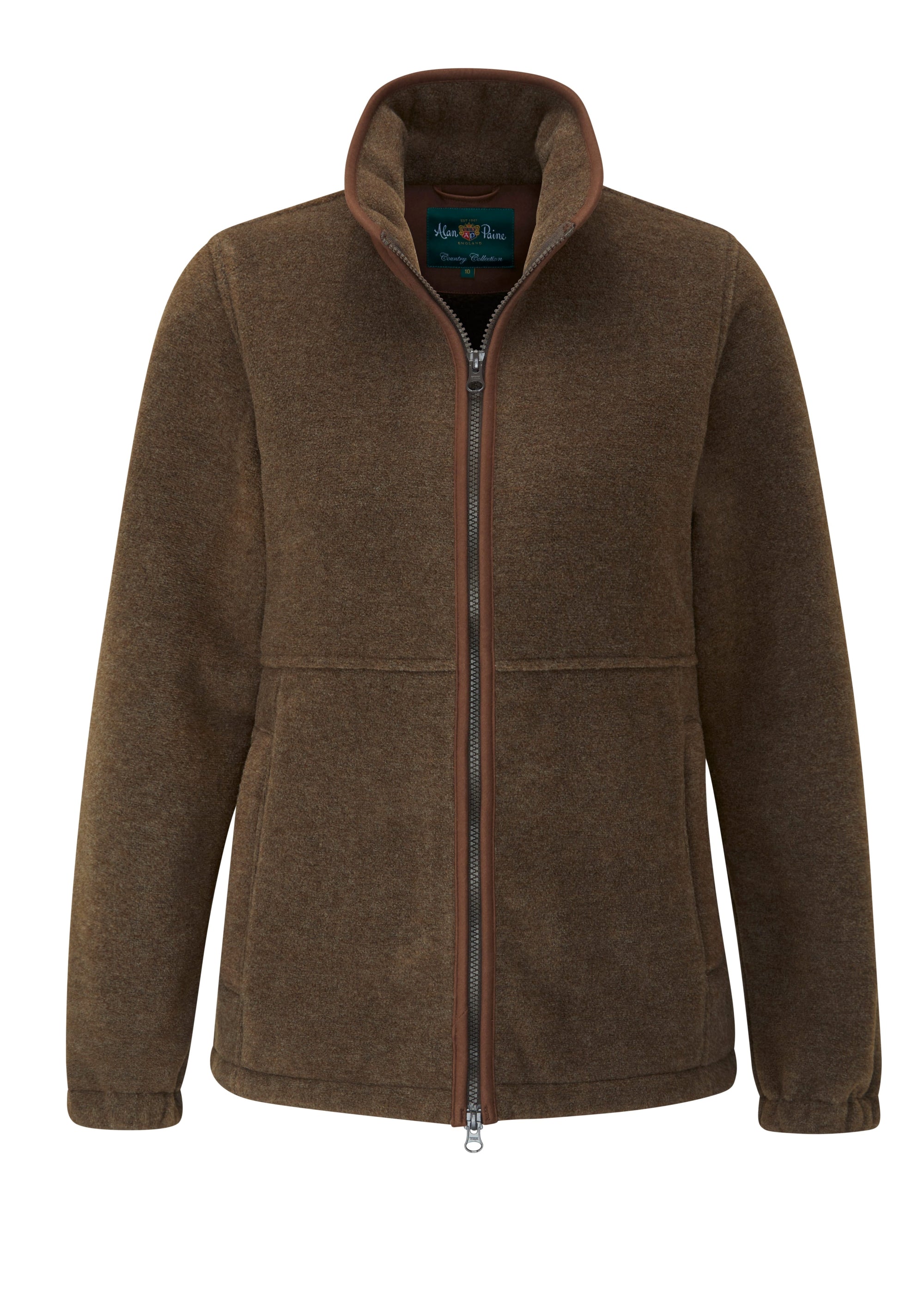 Alan Paine Fleeces &amp; Quilted Gilets Alan Paine Aylsham Women's Fleece Jacket Pecan