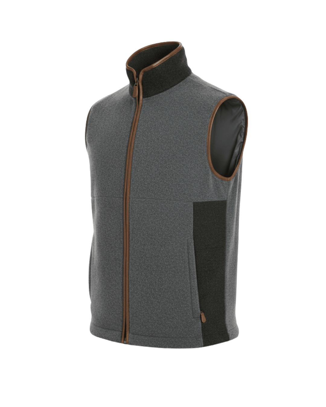 Gunner and Hound Fleeces & Quilted Gilets Gunner and Hound Women's Tweed Gilet Slate Grey