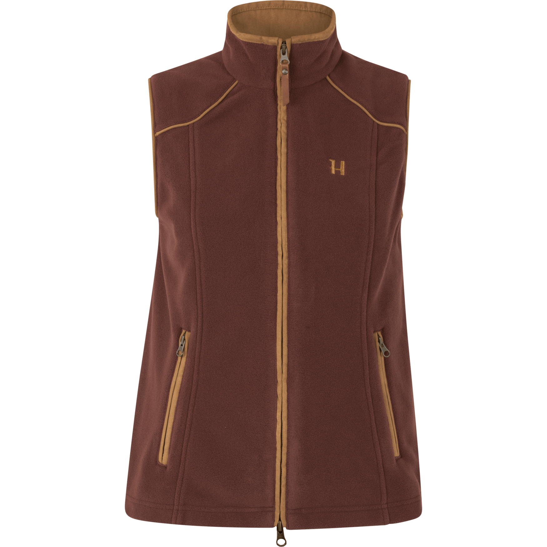 Harkila Fleeces &amp; Quilted Gilets Harkila Women&#39;s Sandhem 200 Waistcoat Burgundy