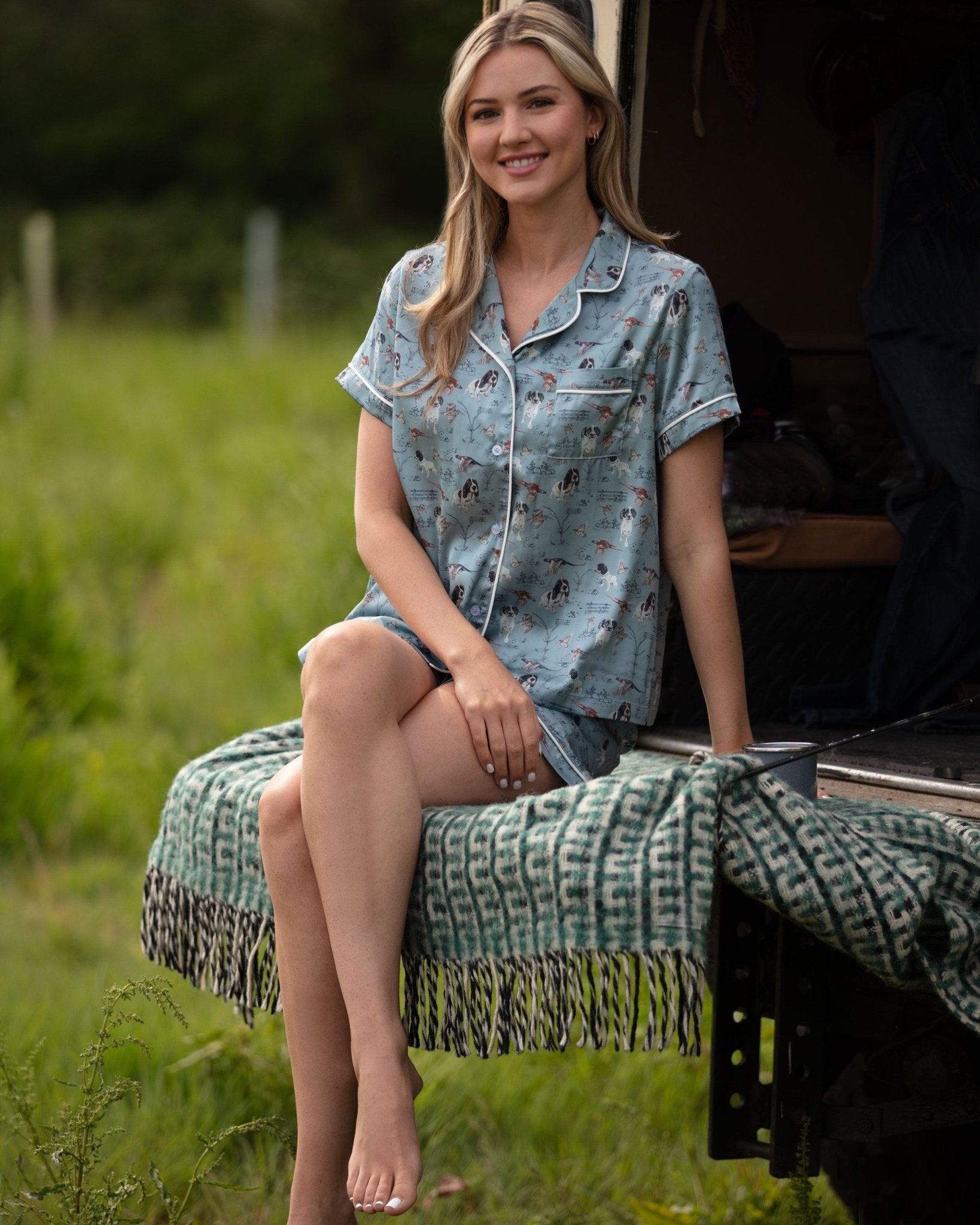 Gunner and Hound Gunner and Hound Women&#39;s Spaniel Pyjama Set