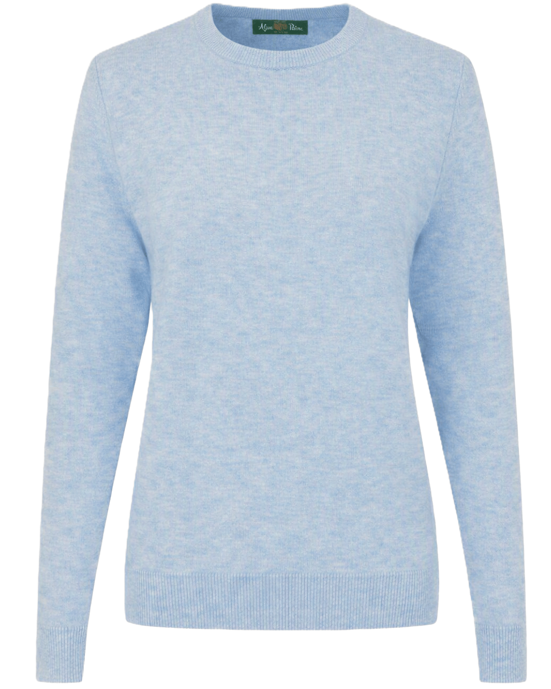 Alan Paine Knitwear Alan Paine Women's Ivy Crew Neck Jumper Ici Icicle
