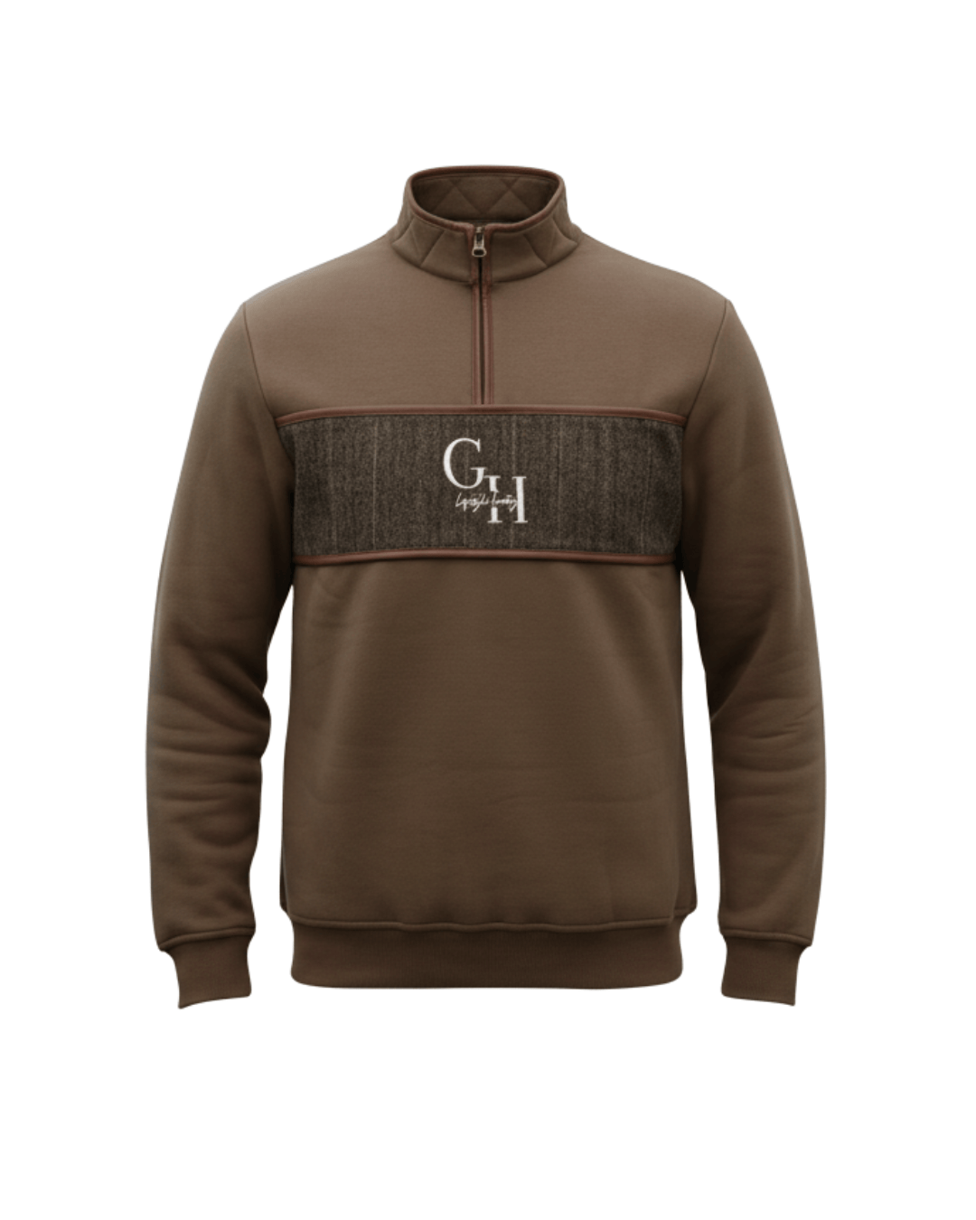 Gunner and Hound Knitwear Gunner and Hound Women's Quarter Zip Khaki