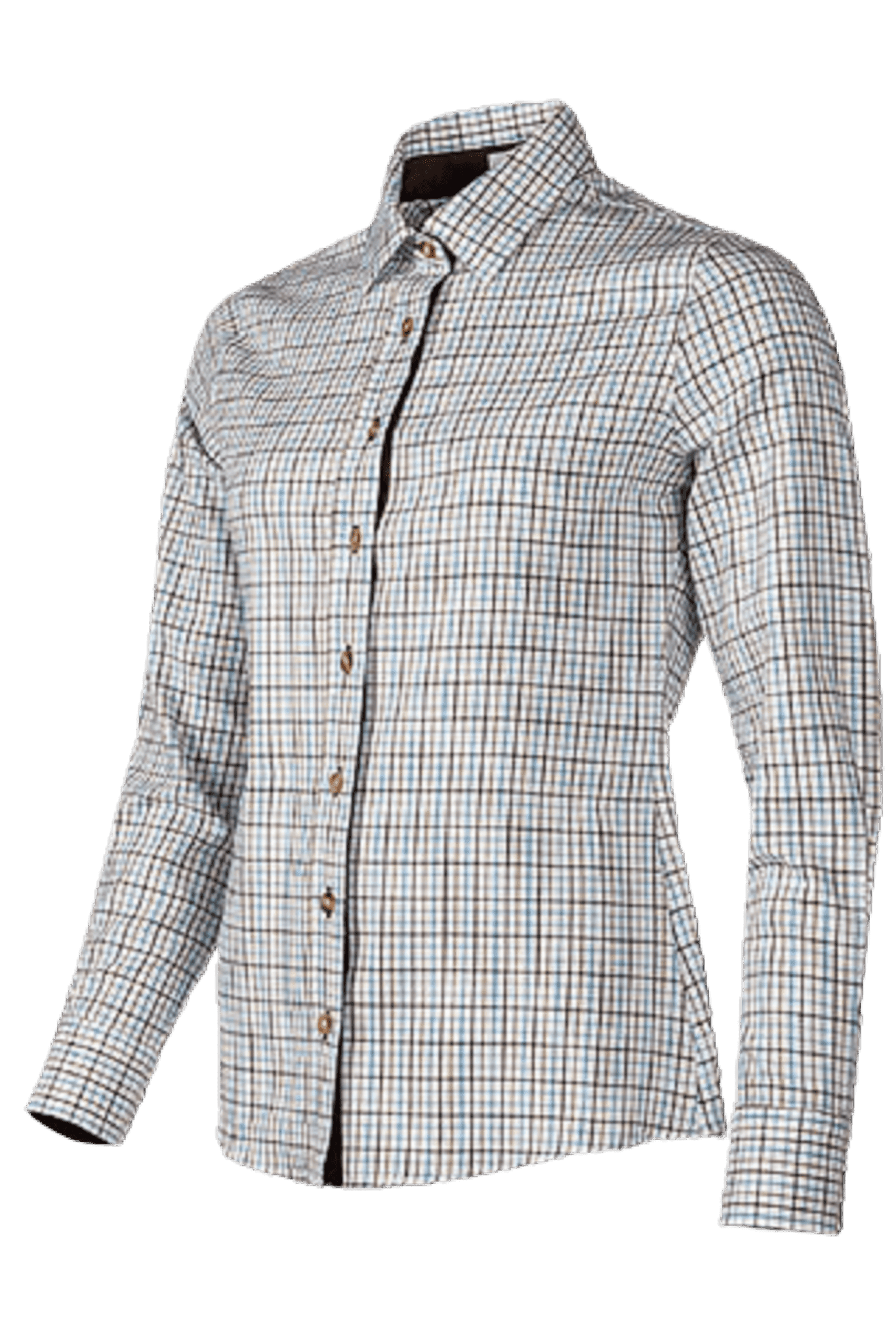 Baleno Shirts Baleno Women's Nina Checked Shirt Brown/Blue