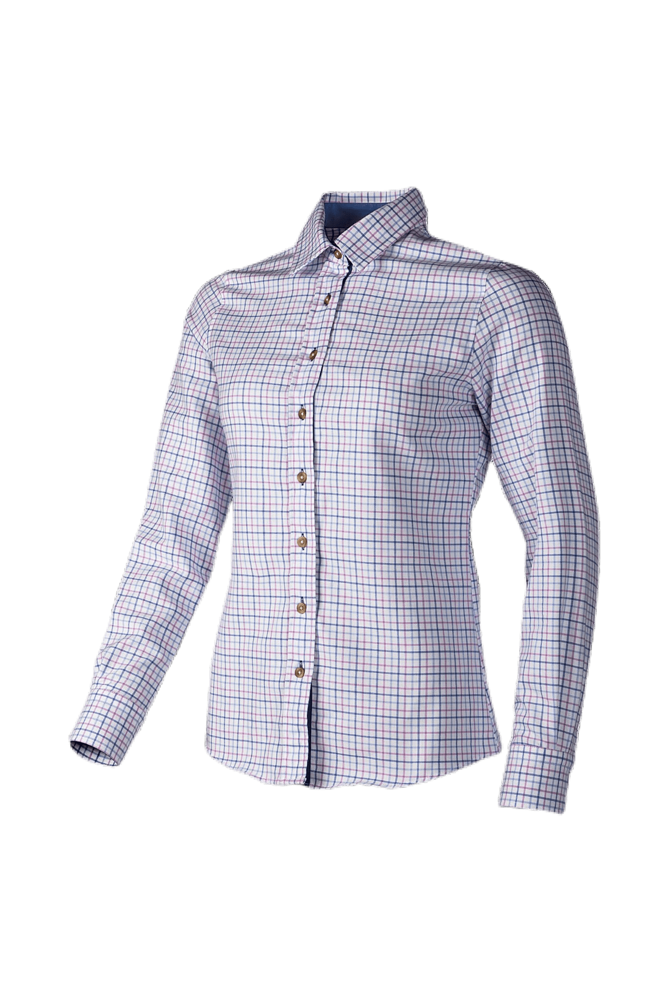 Baleno Shirts Baleno Women's Nina Checked Shirt Pink & Blue