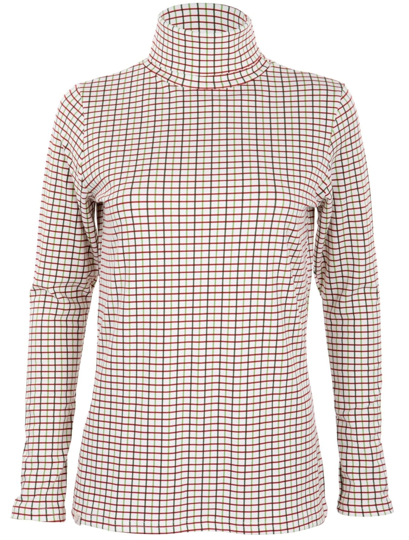 Ginger & Jardine Shirts Ginger & Jardine Cosy Roll Green & Claret Check