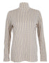 Ginger & Jardine Shirts Ginger & Jardine Cosy Roll Neck Mustard Check