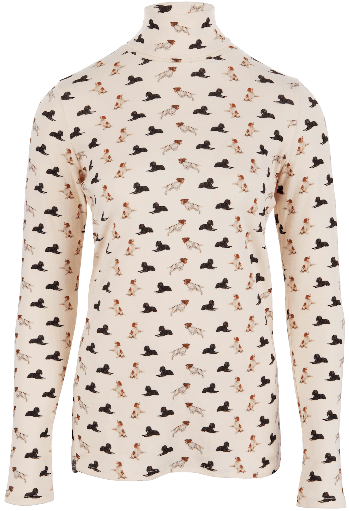 Ginger &amp; Jardine Shirts Ginger &amp; Jardine Cosy Roll Neck Spaniel Art