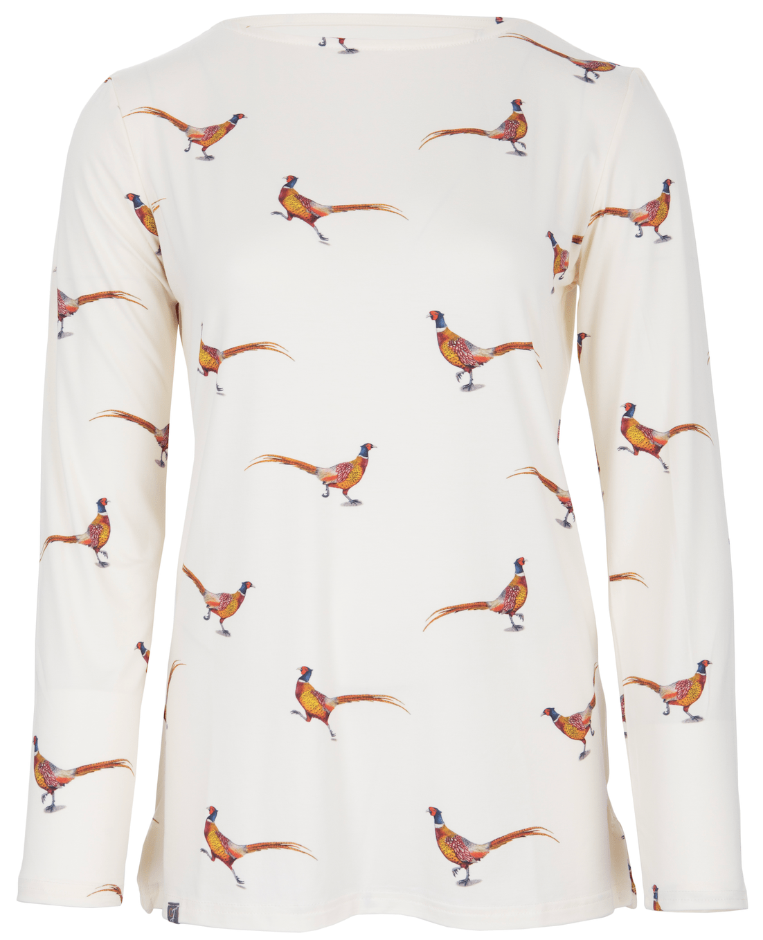 Ginger & Jardine Shirts Ginger & Jardine Crew T-Shirt Pheasant Art