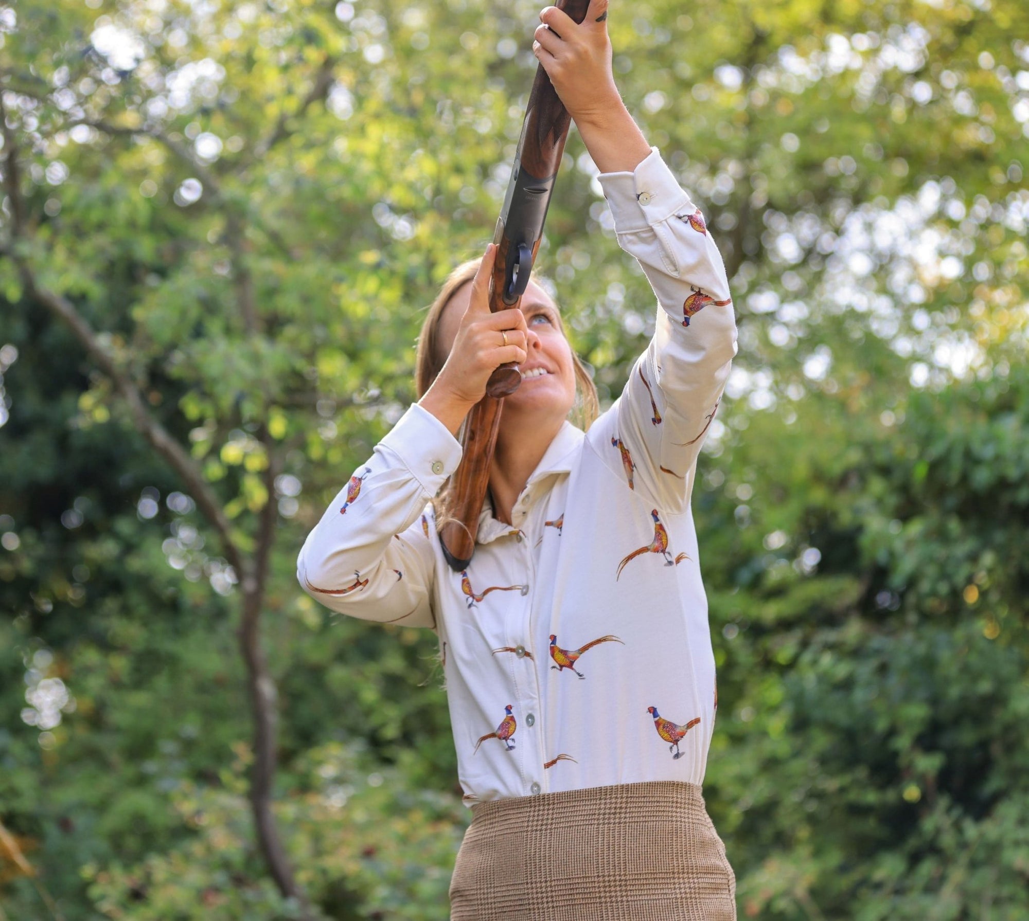 Ginger &amp; Jardine Shirts Ginger &amp; Jardine Pheasant Shirt