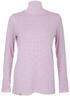 Ginger & Jardine Shirts Ginger & Jardine Silky Roll Neck Pink & Blue