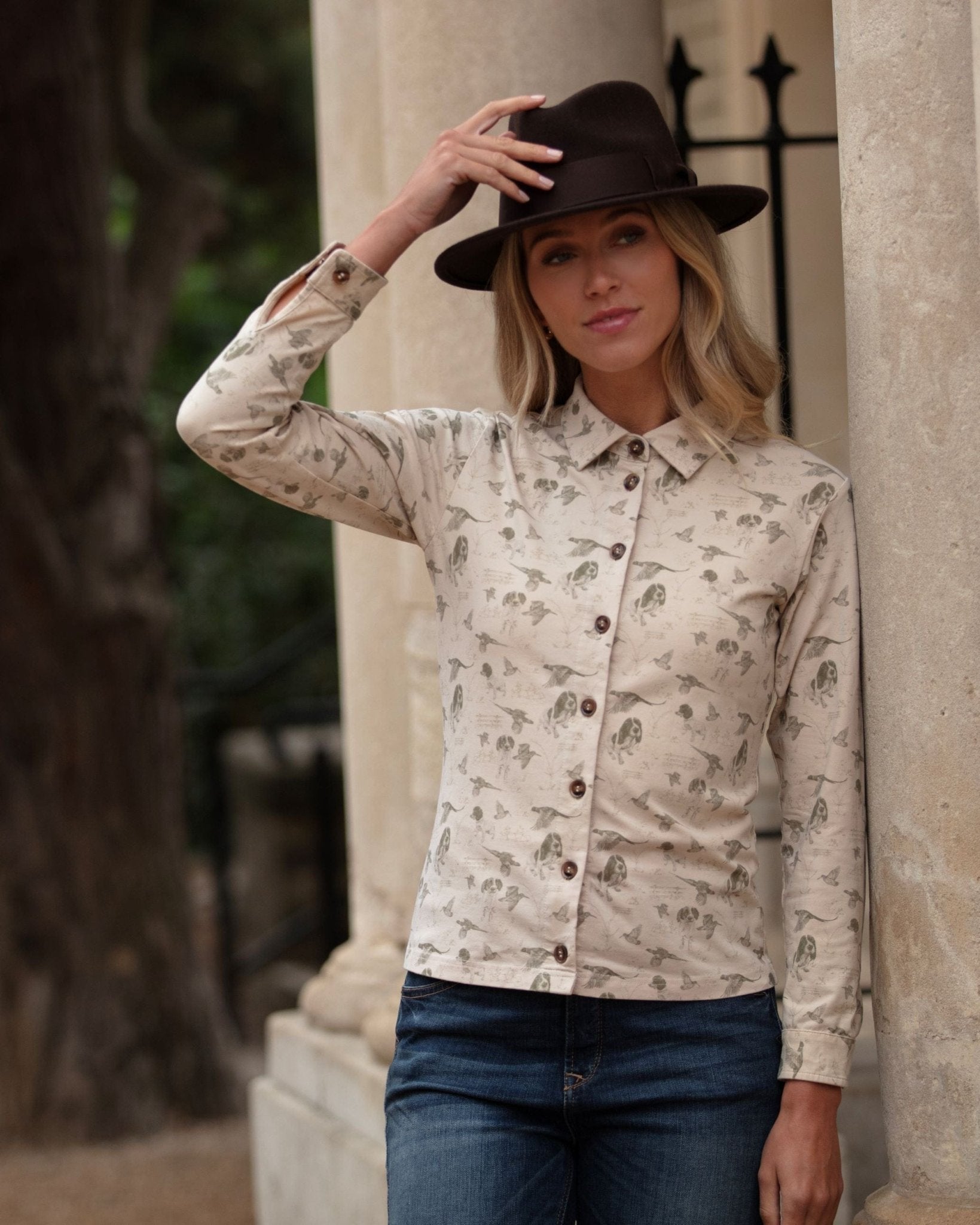 Gunner and Hound Shirts Gunner and Hound Spaniel Artwork Shirt