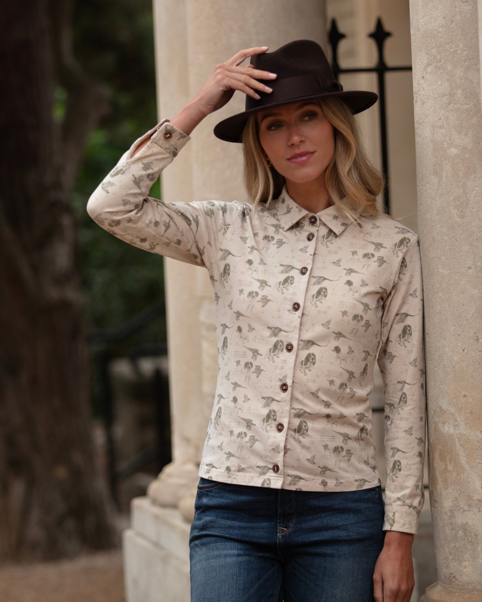 Gunner and Hound Shirts Gunner and Hound Spaniel Artwork Shirt