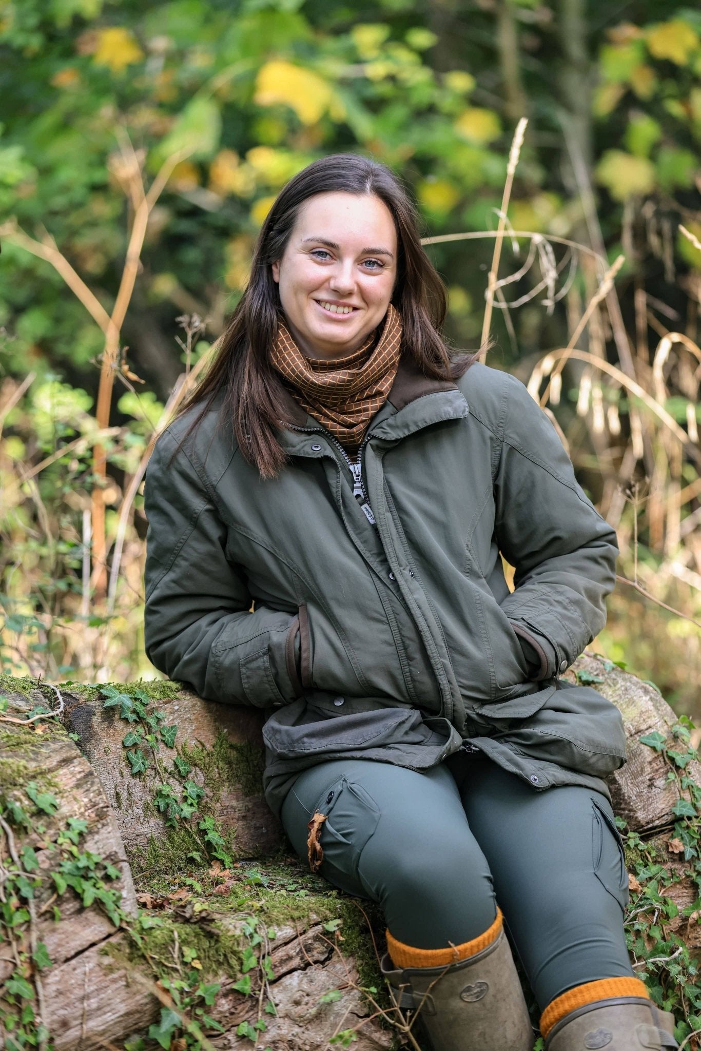 Ginger & Jardine Snood Ginger & Jardine Snood Chocolate Check