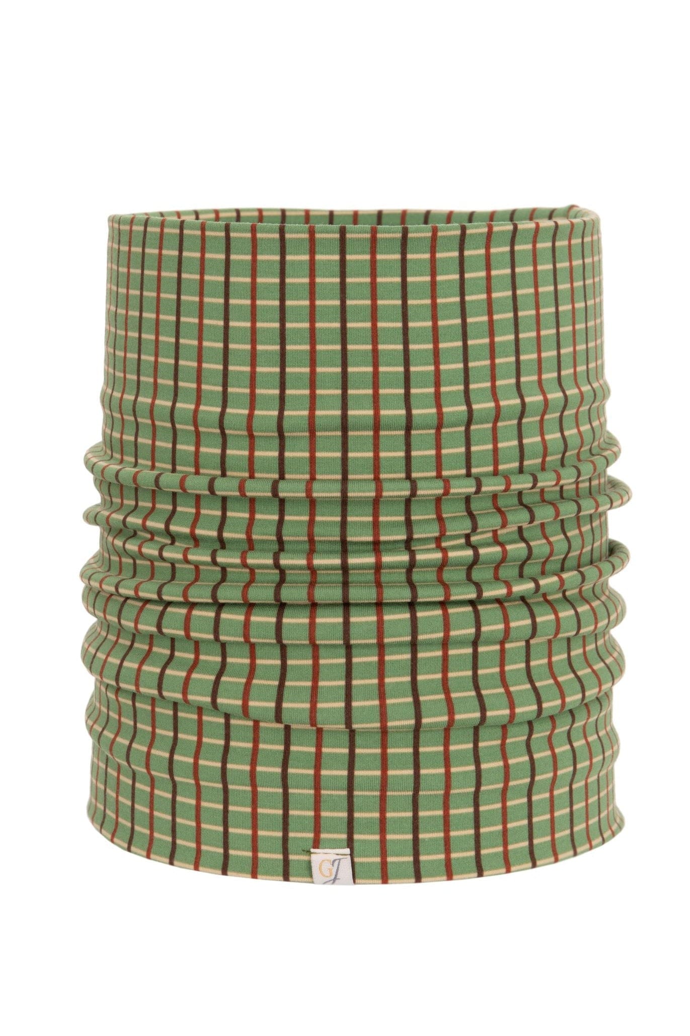 Ginger & Jardine Snood Ginger & Jardine Snood Khaki & Rust Check