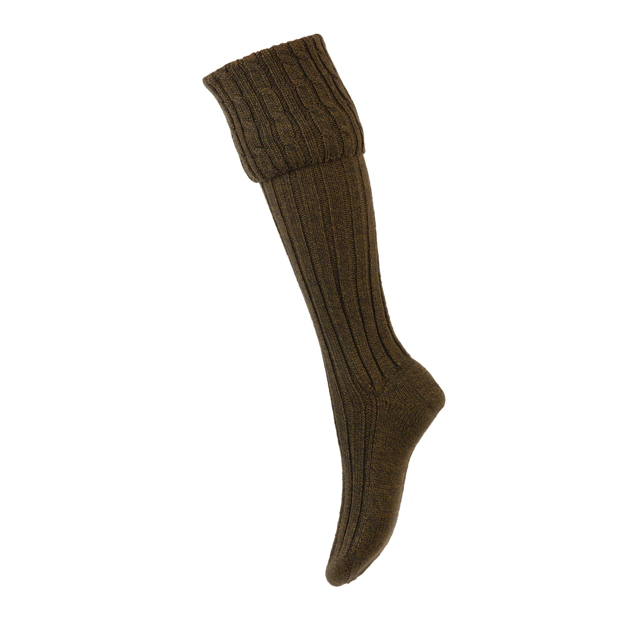 House of Cheviot Socks House of Cheviot Lady Harris Shooting Socks Forest