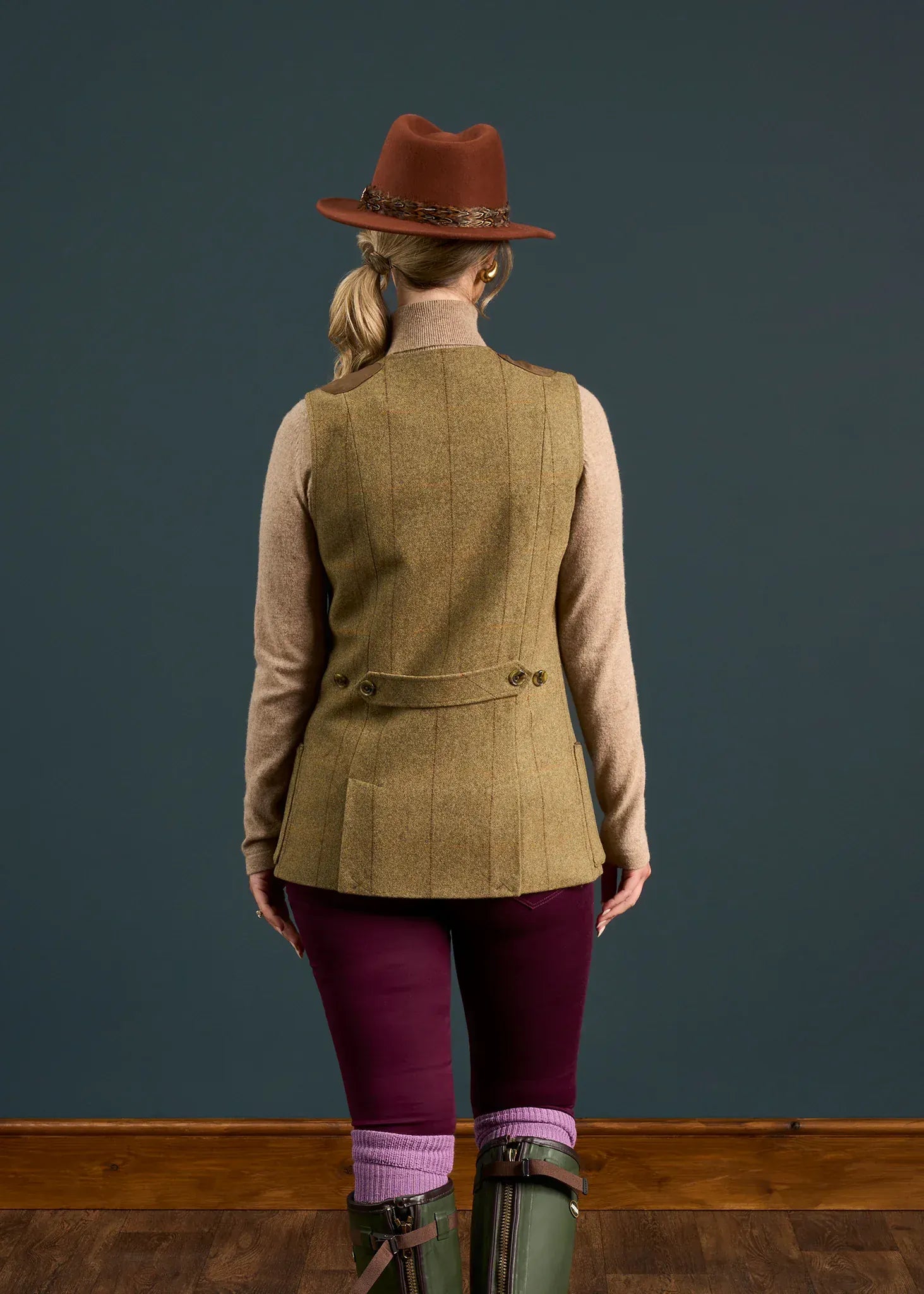 Alan Paine Traditional Shooting Vests Alan Paine Women's Combrook Shooting Waistcoat Grove