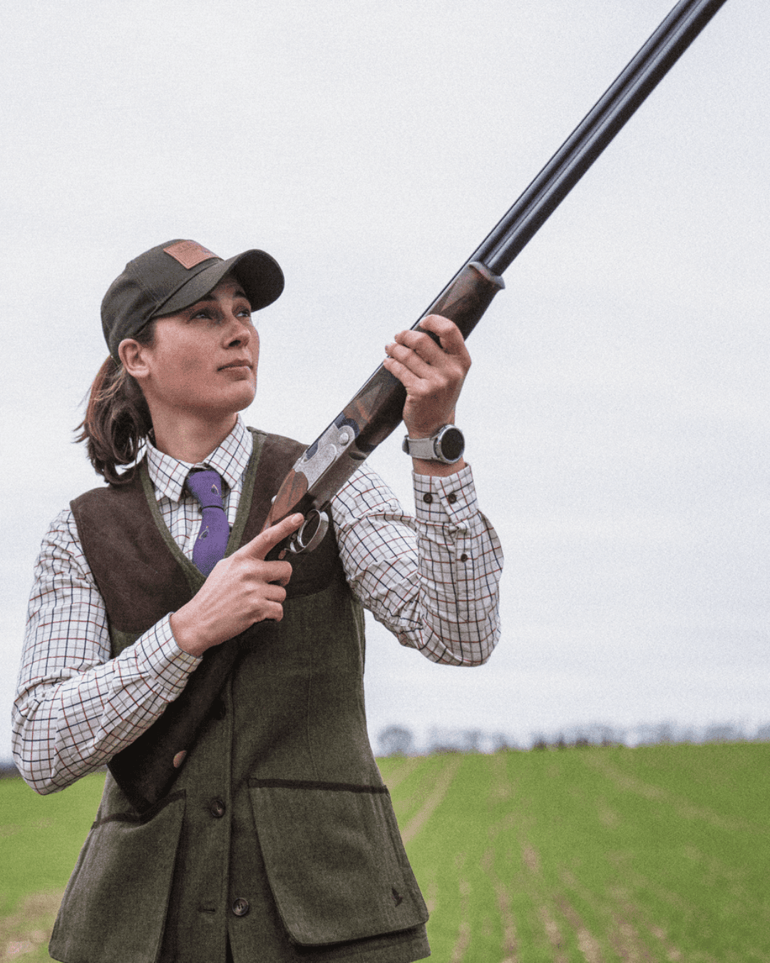 Seeland Traditional Shooting Vests Seeland Women's Hillside Harriet Waistcoat Moss