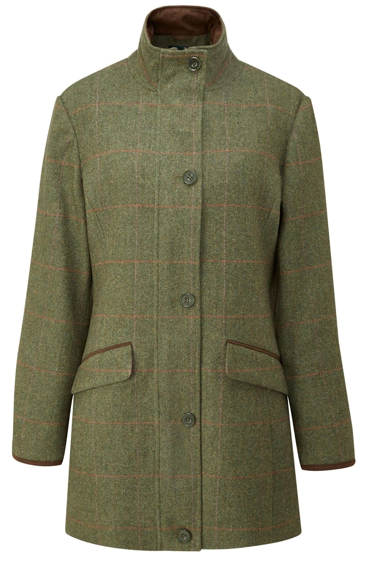 Alan Paine Tweed Field Coats Alan Paine Women's Combrook Field Jacket Heath