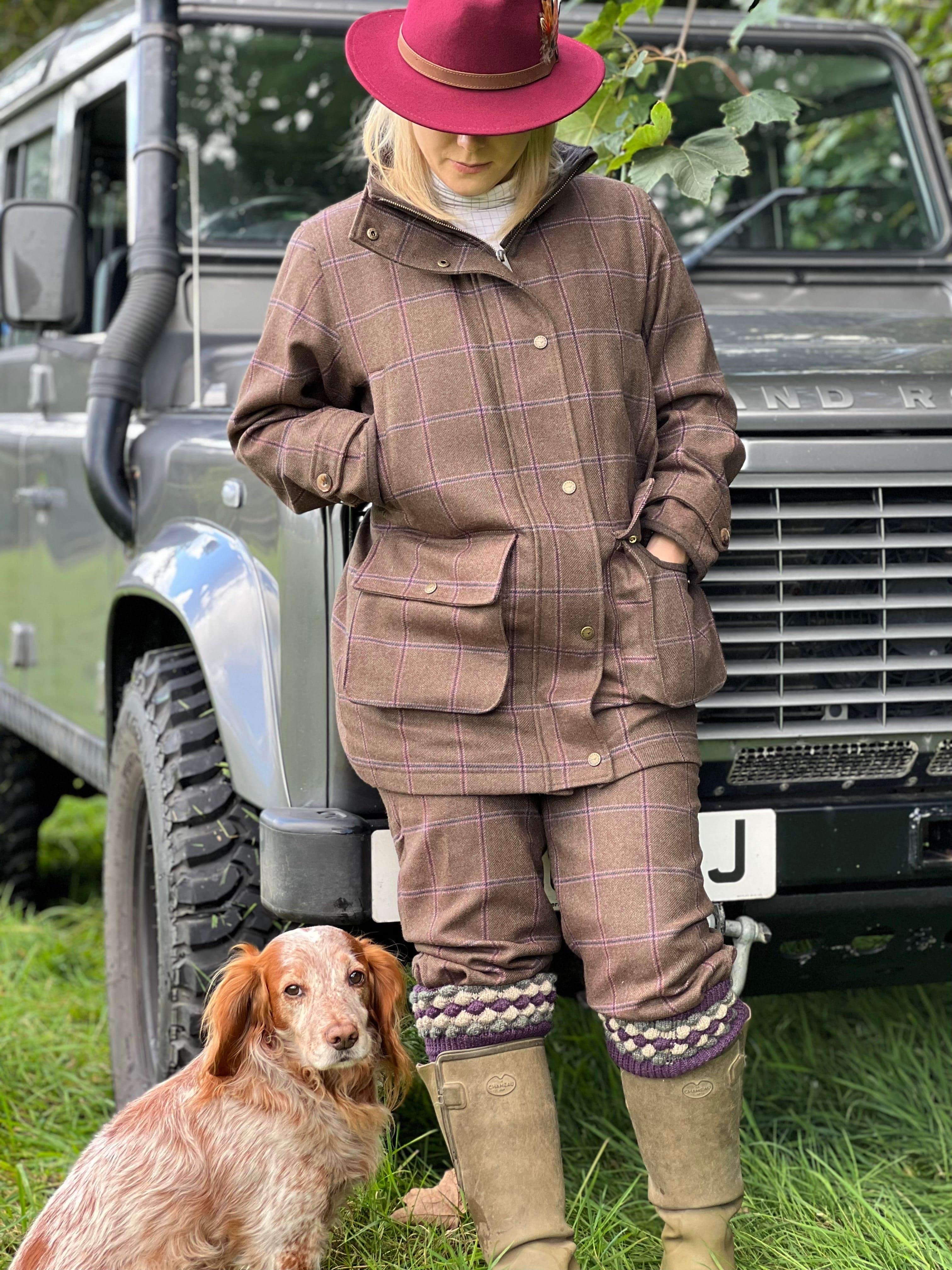 Laksen Tweed Field Coats Laksen Women&#39;s Pippa Tweed Coat
