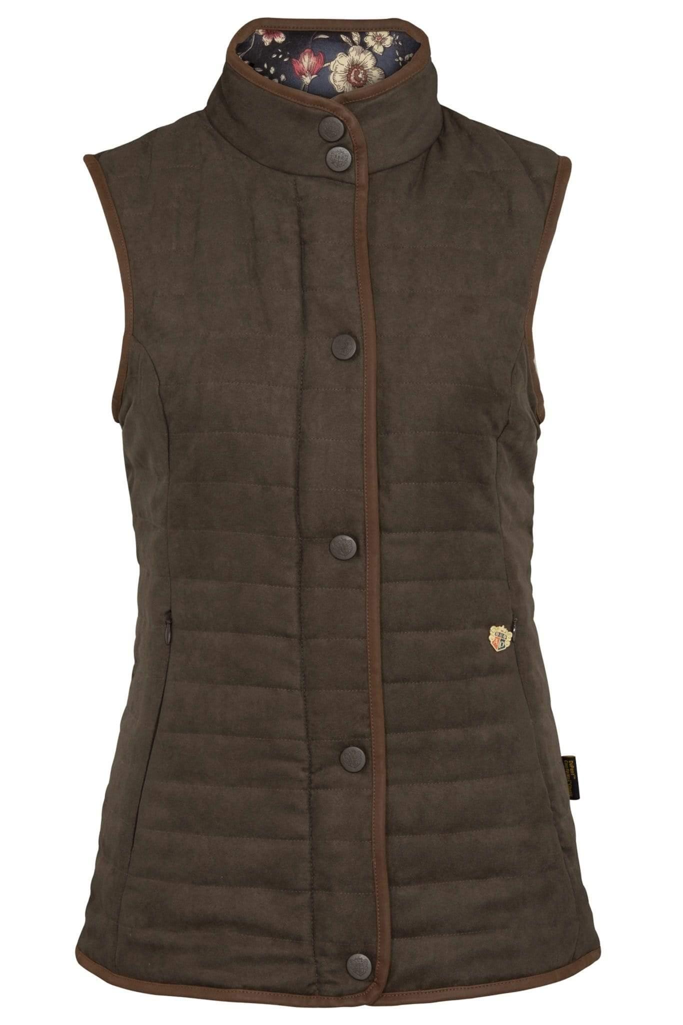 Alan Paine Fleeces & Quilted Gilets Alan Paine Felwell Ladies Quilted Waistcoat Wren