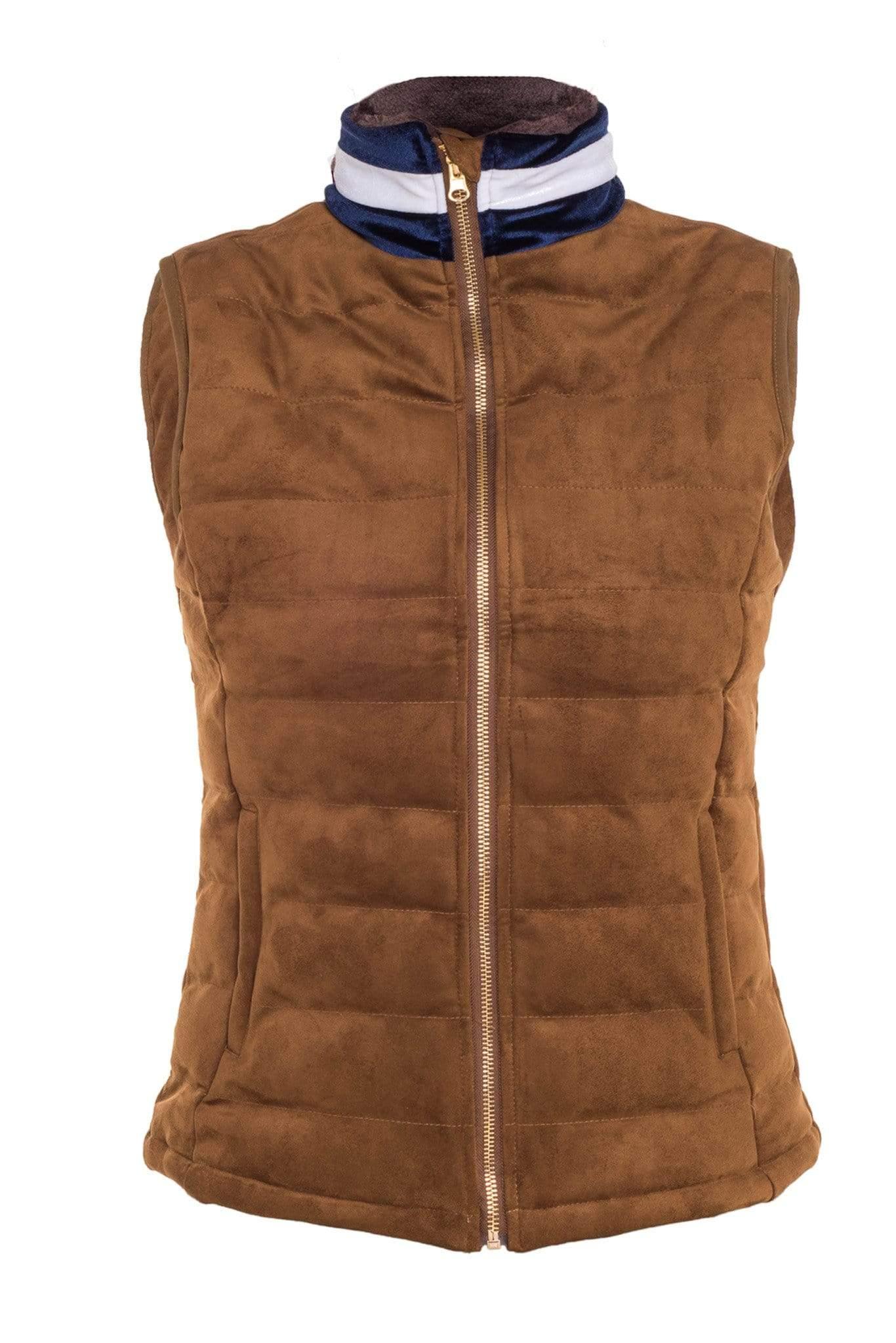 Sporting Hares Fleeces &amp; Quilted Gilets Sporting Hares Windermere Gilet Honey Tan
