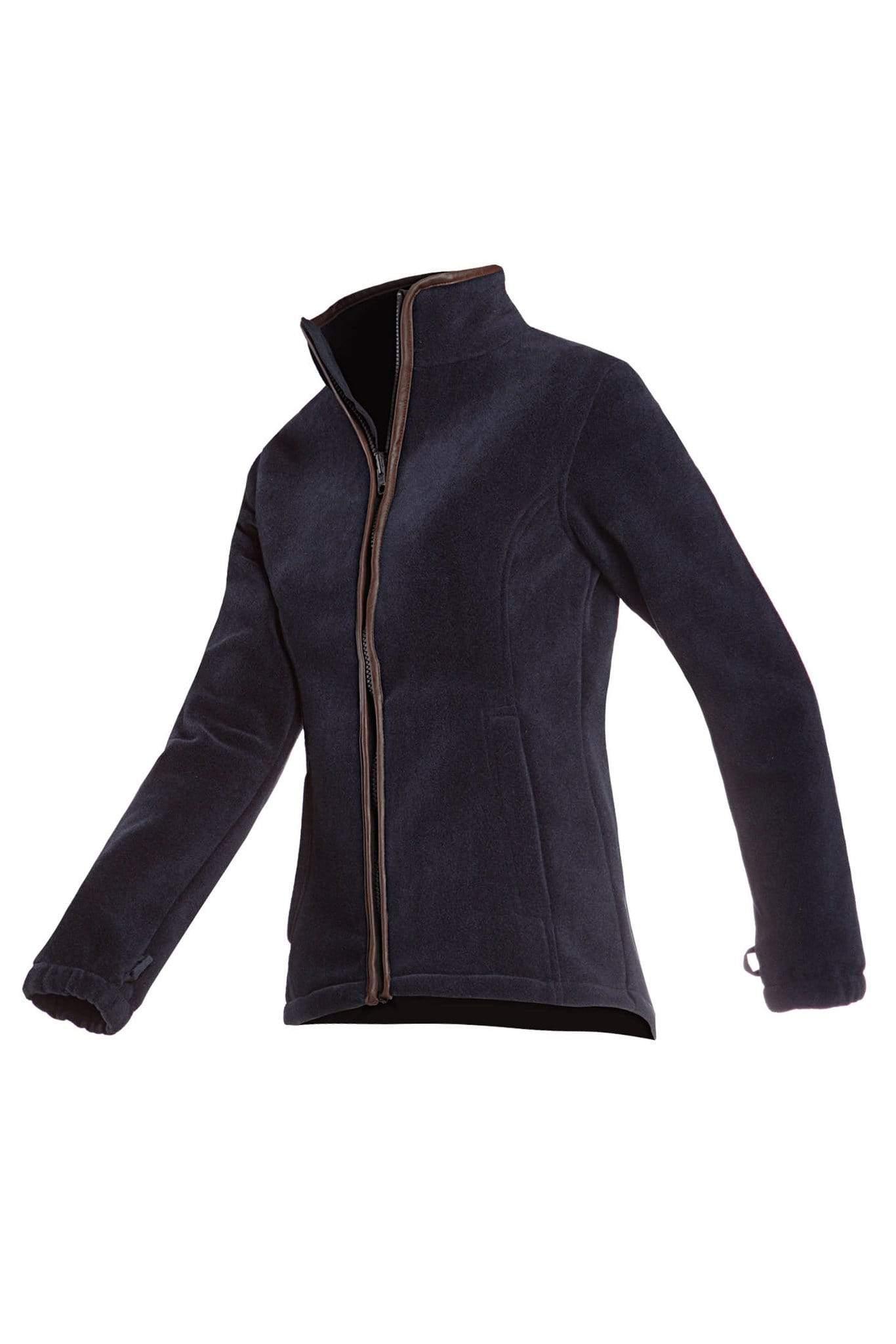 Baleno Fleeces &amp; Quilted Jackets Baleno Sarah Fleece Jacket Navy Blue
